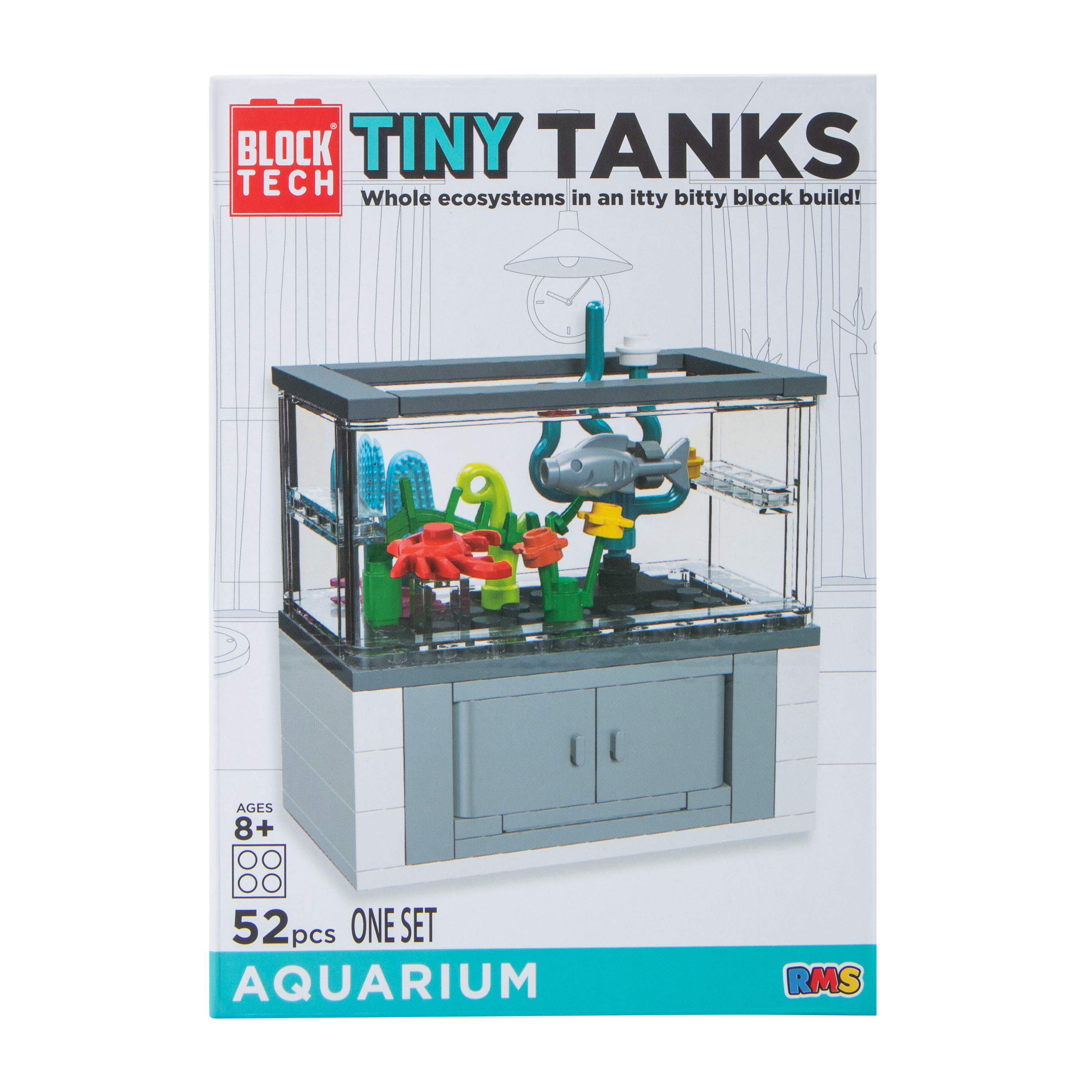 Block Tech® Tiny Tanks Ecosystem Set