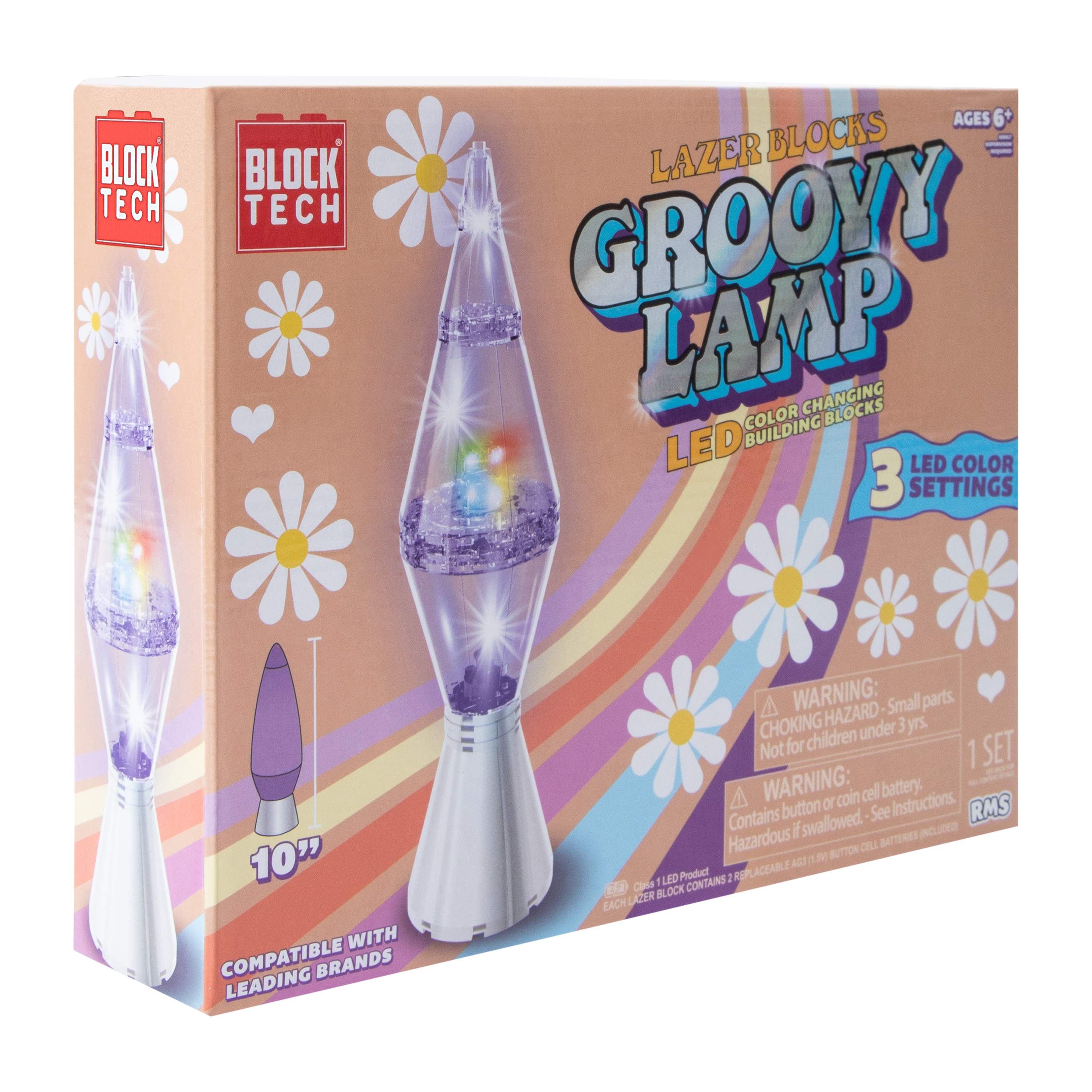 Lampara LED Armable Block Tech Lazer Blocks - Luz Chevere 5