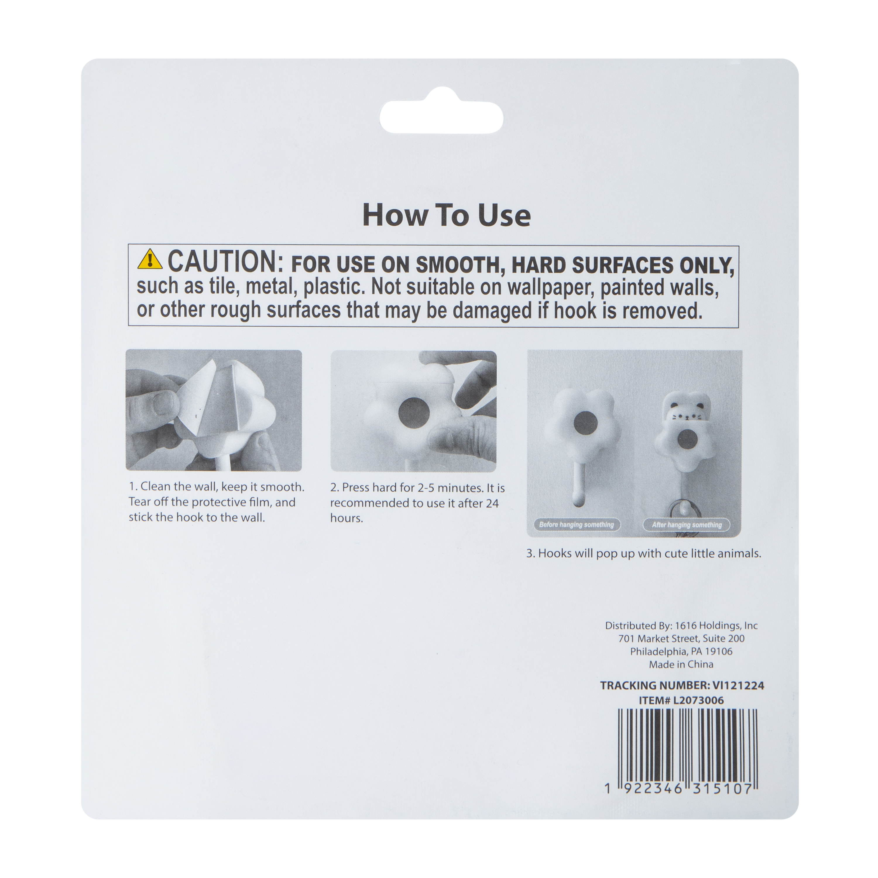 Pop-Up Hook 2-Pack