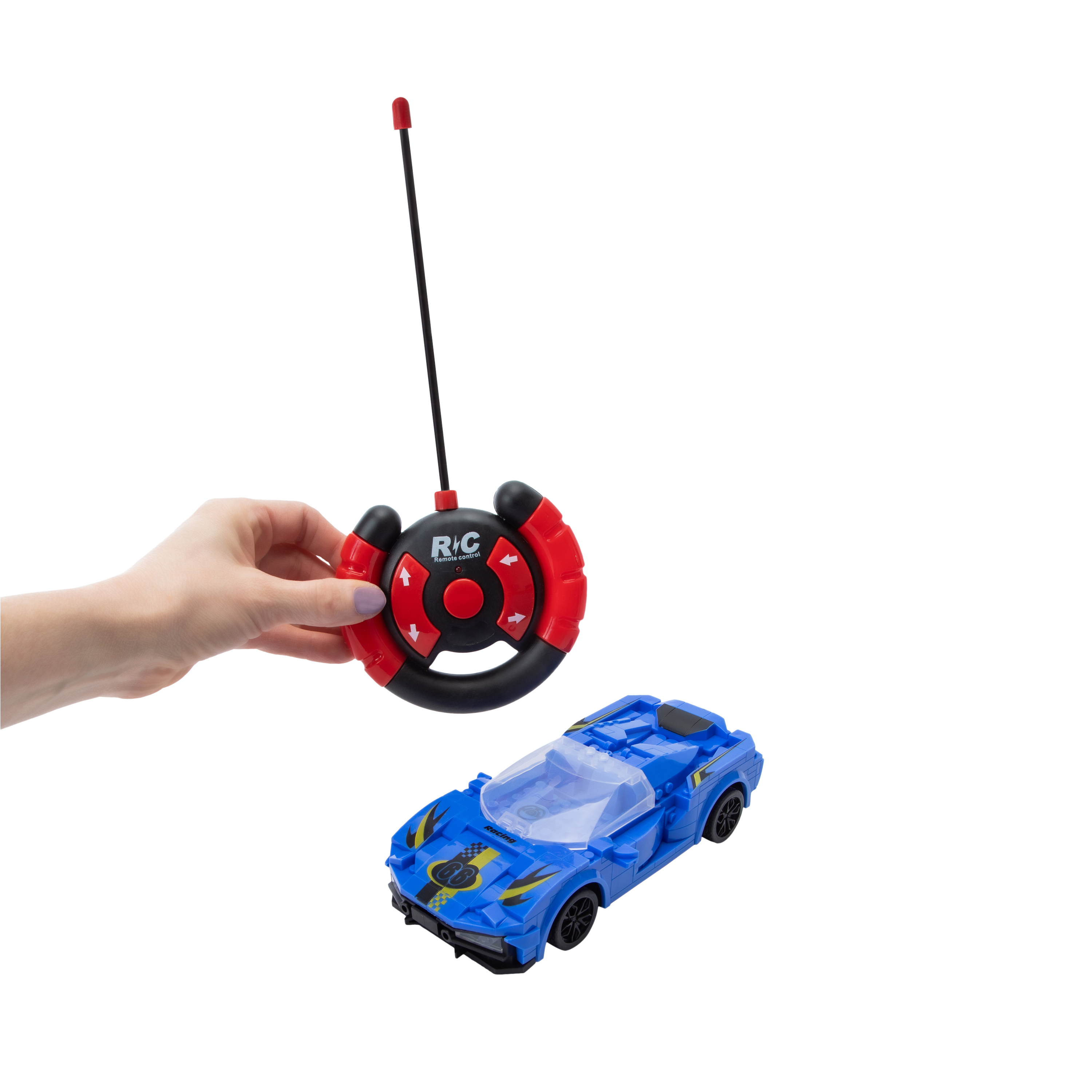 XVB™ Blazing Bricks RC Toy Car