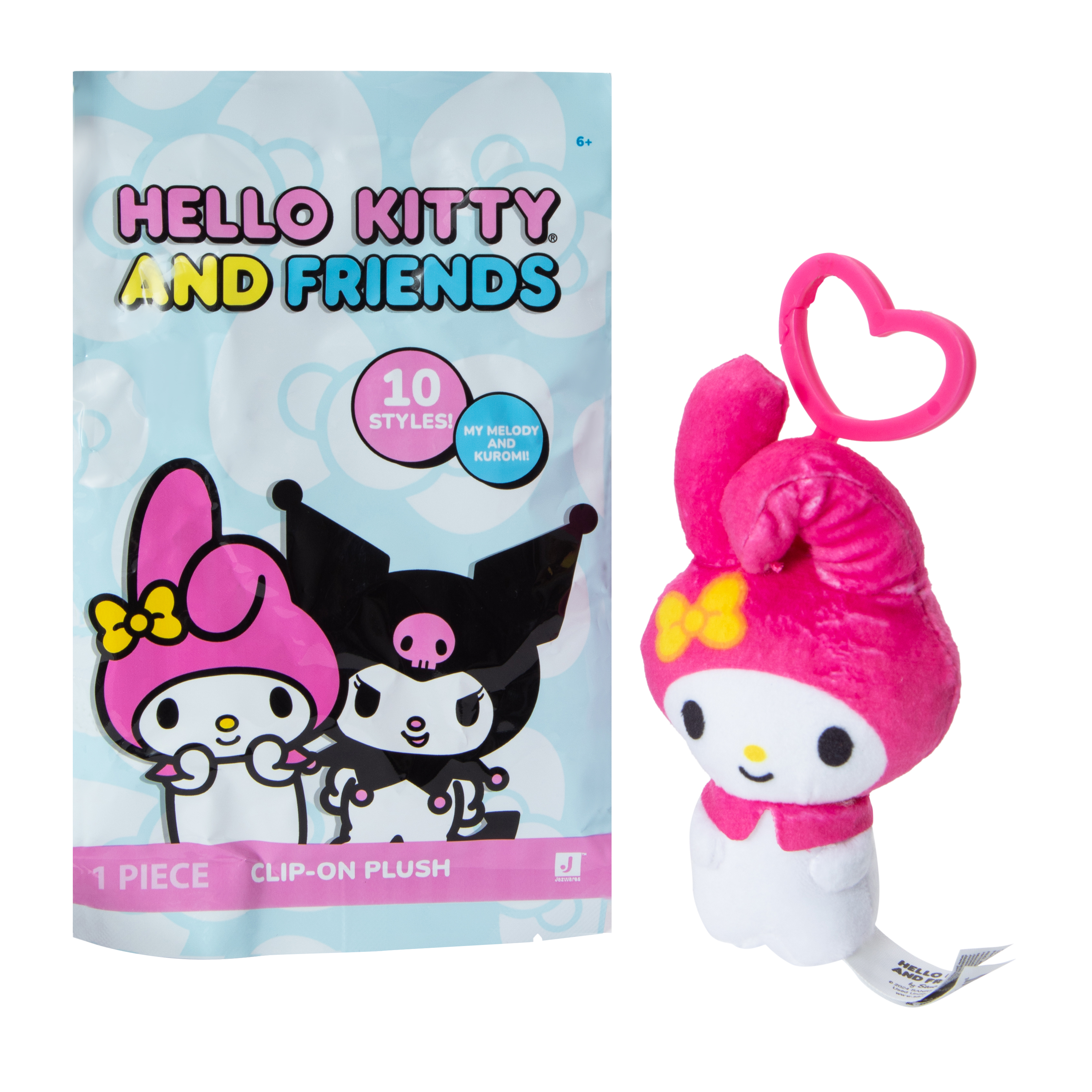 Hello Kitty & Friends® Clip-On Plush