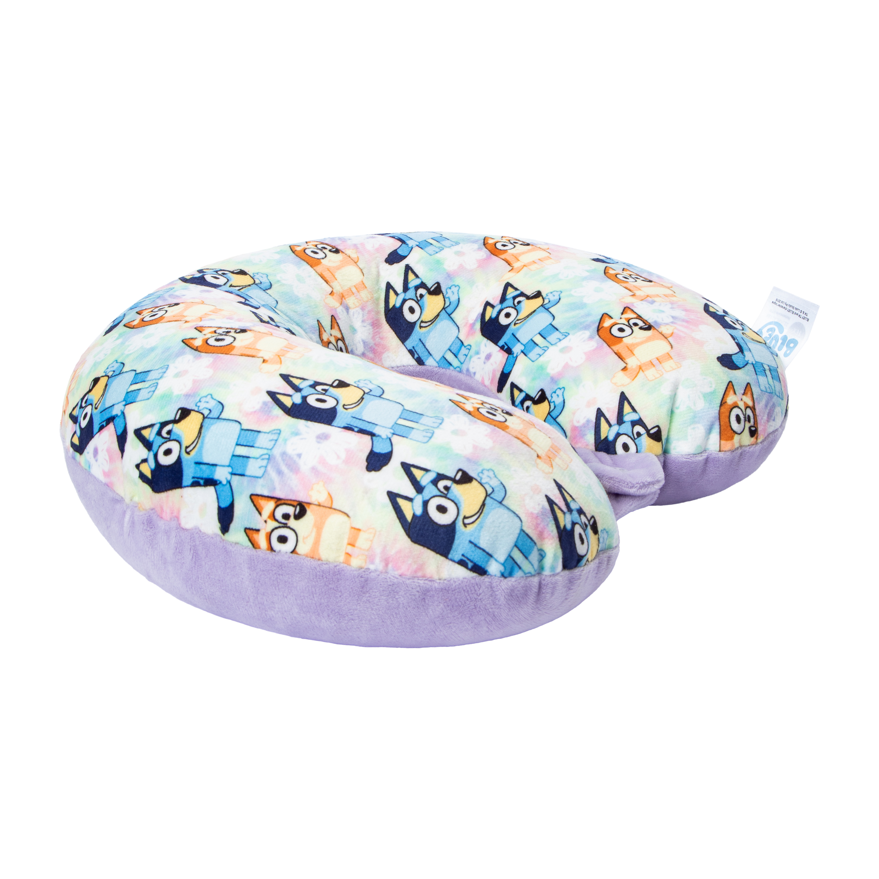 Bluey™ Tie Dye Travel Neck Pillow