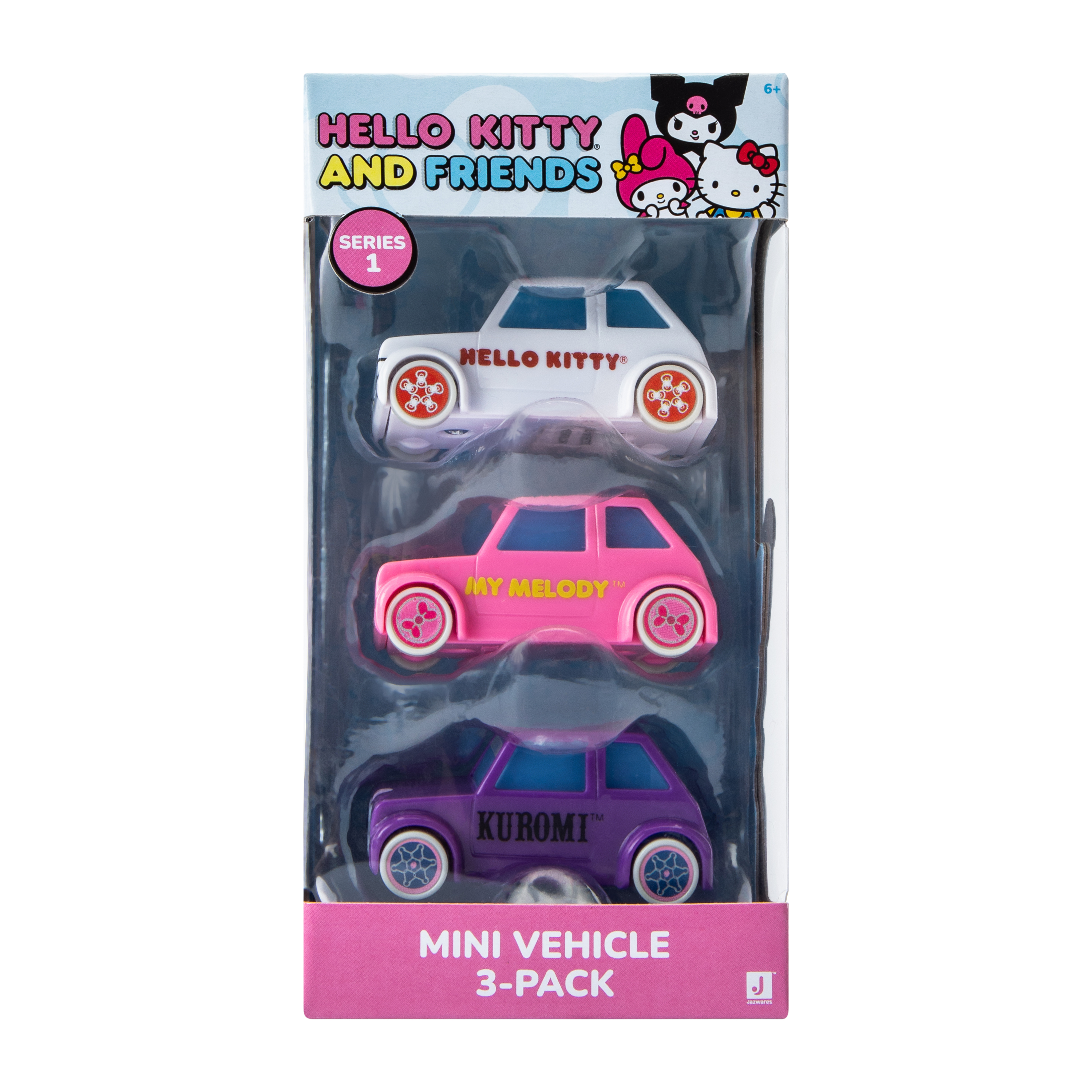 Hello Kitty And Friends® Mini Vehicle 3-Pack