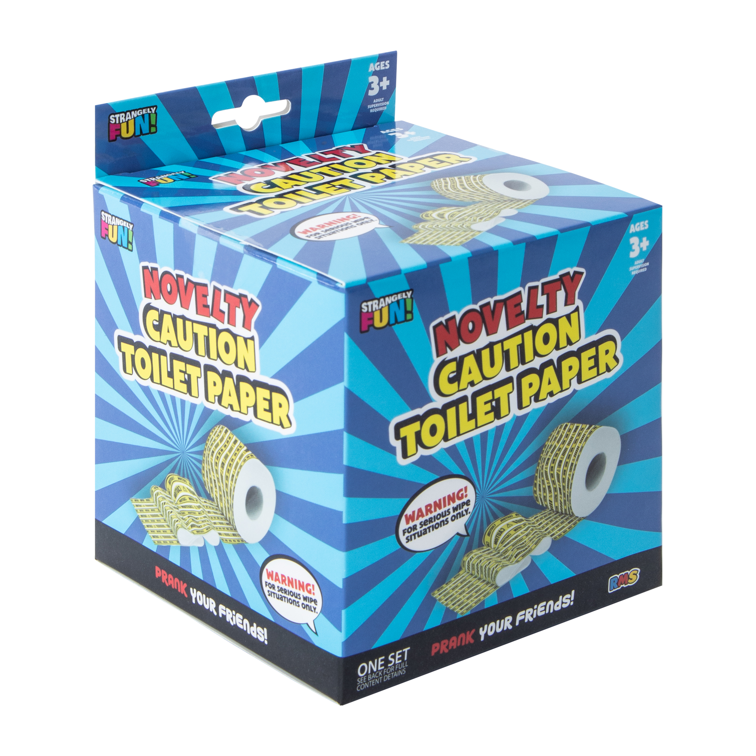 Novelty Caution Toilet Paper Set