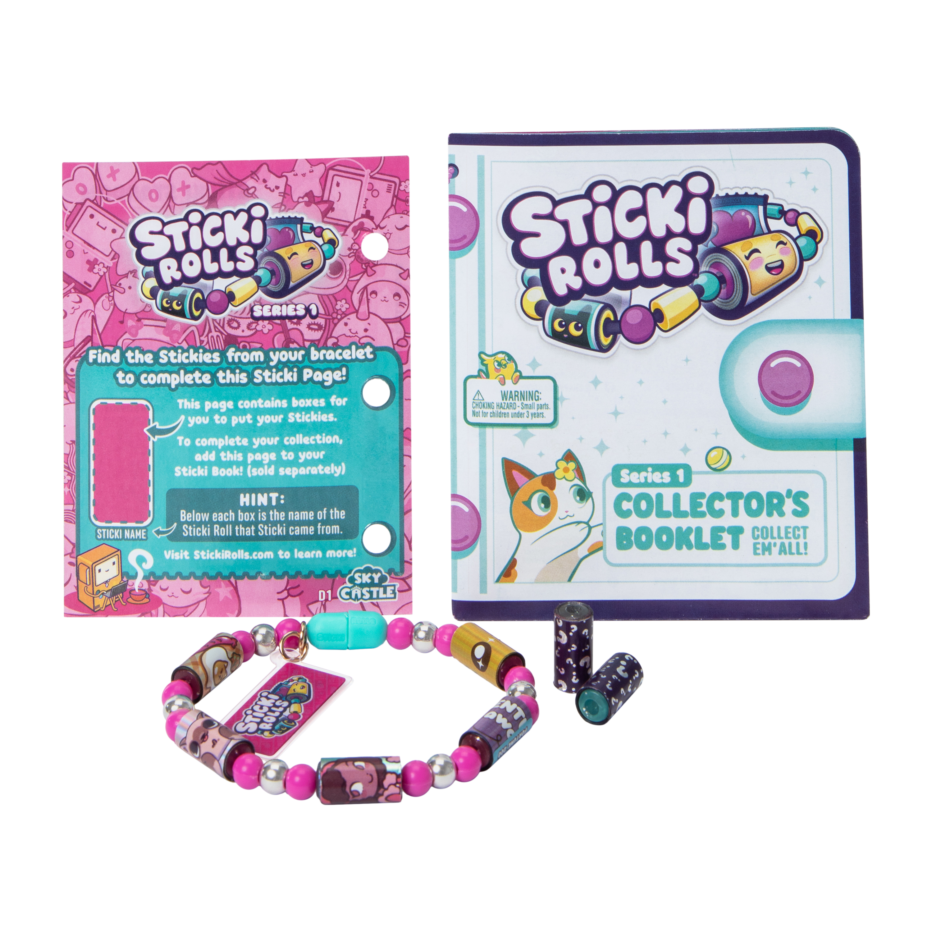 Sticki Rolls Sticker Bracelets Set