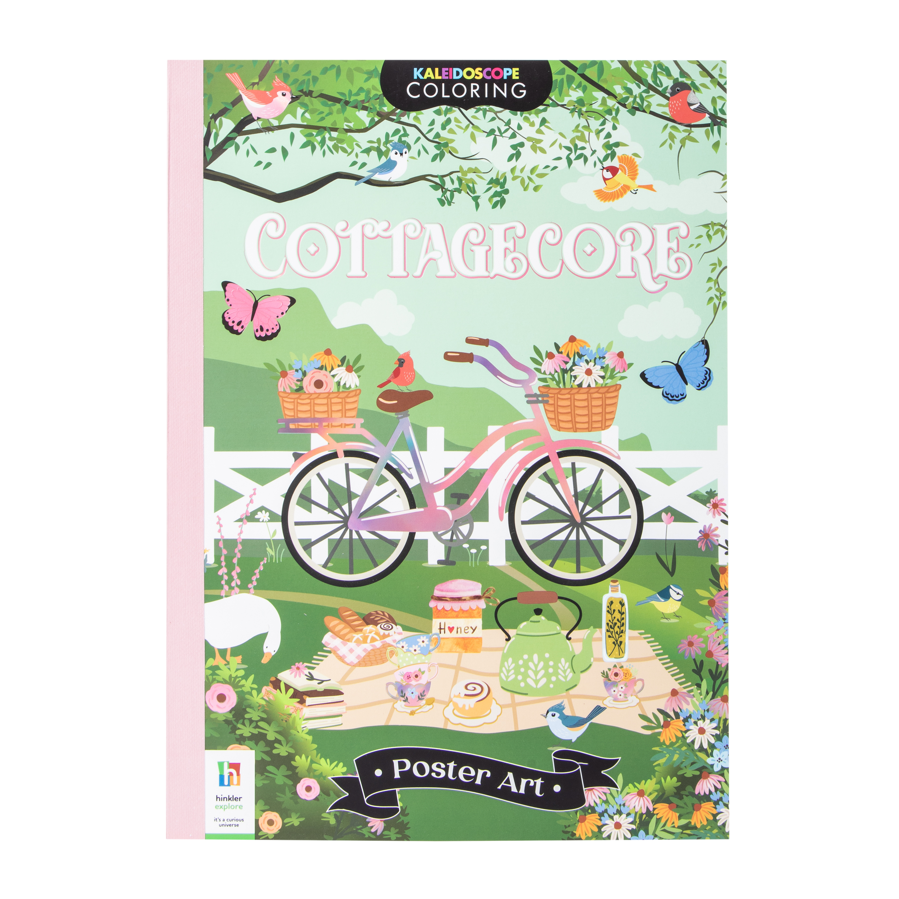 Kaleidoscope Poster Art Coloring Book