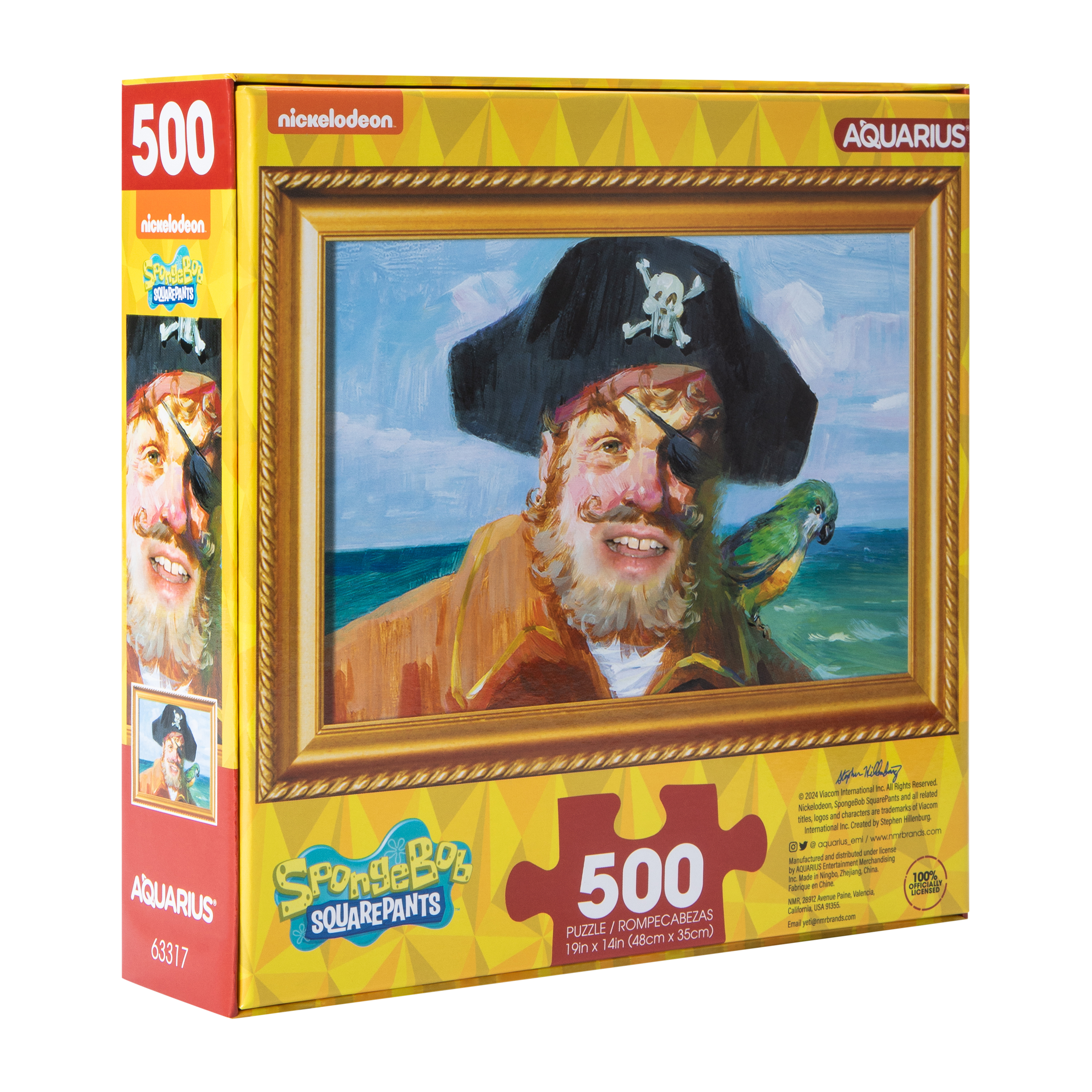 SpongeBob SquarePants™ Patchy the Pirate Puzzle 500-Pieces