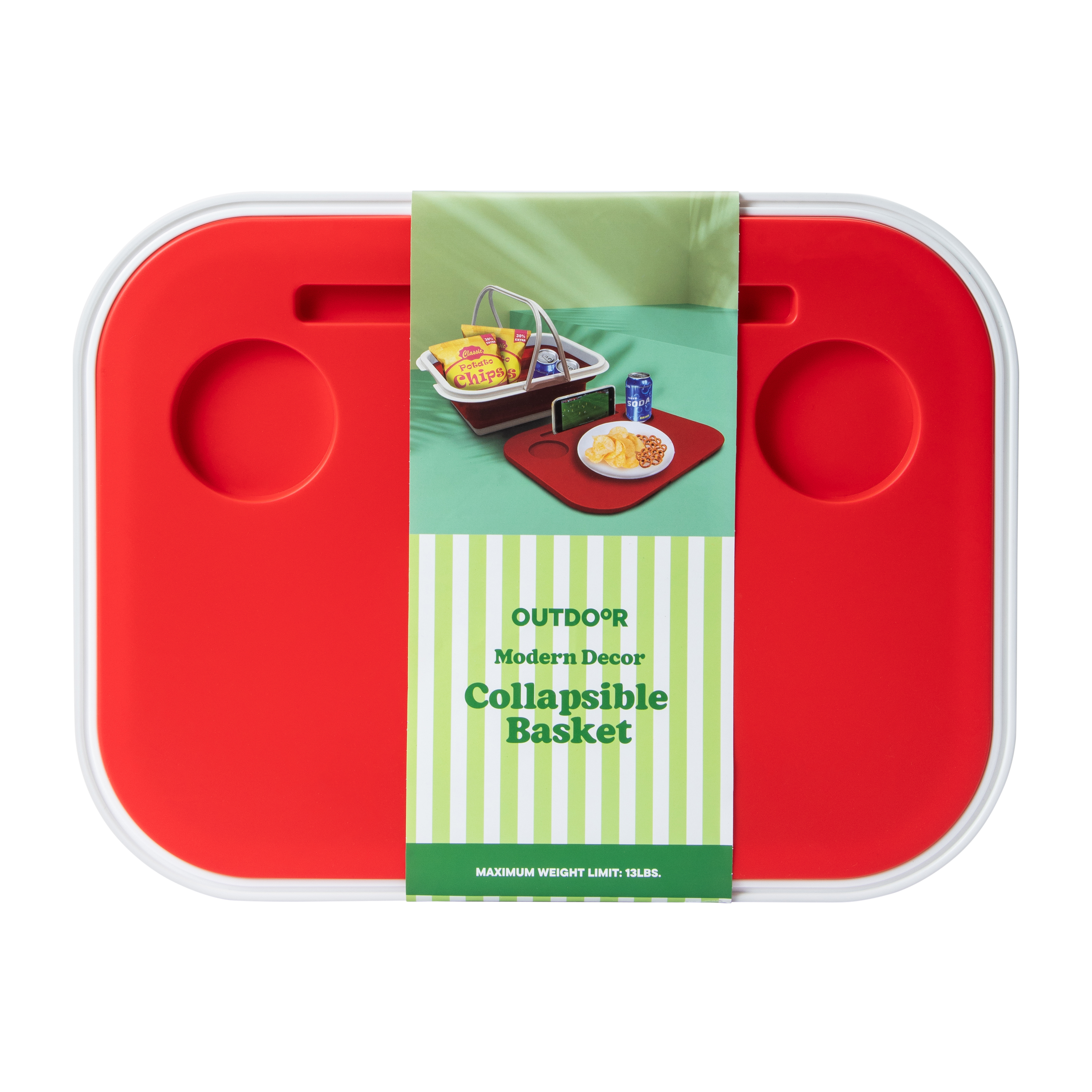 Modern Décor Collapsible Basket