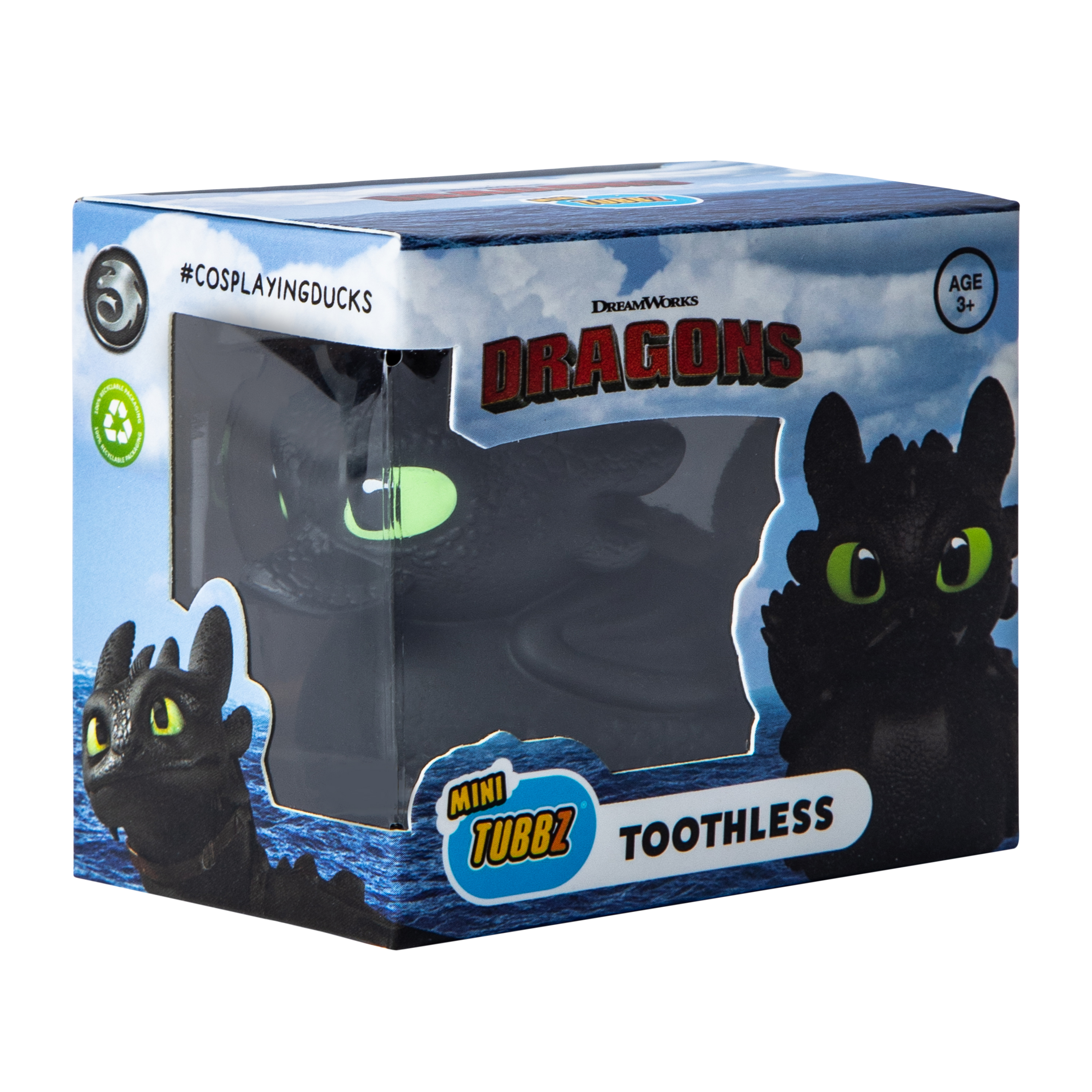 Mini Tubbz™ DreamWorks Dragons Toothless Toy