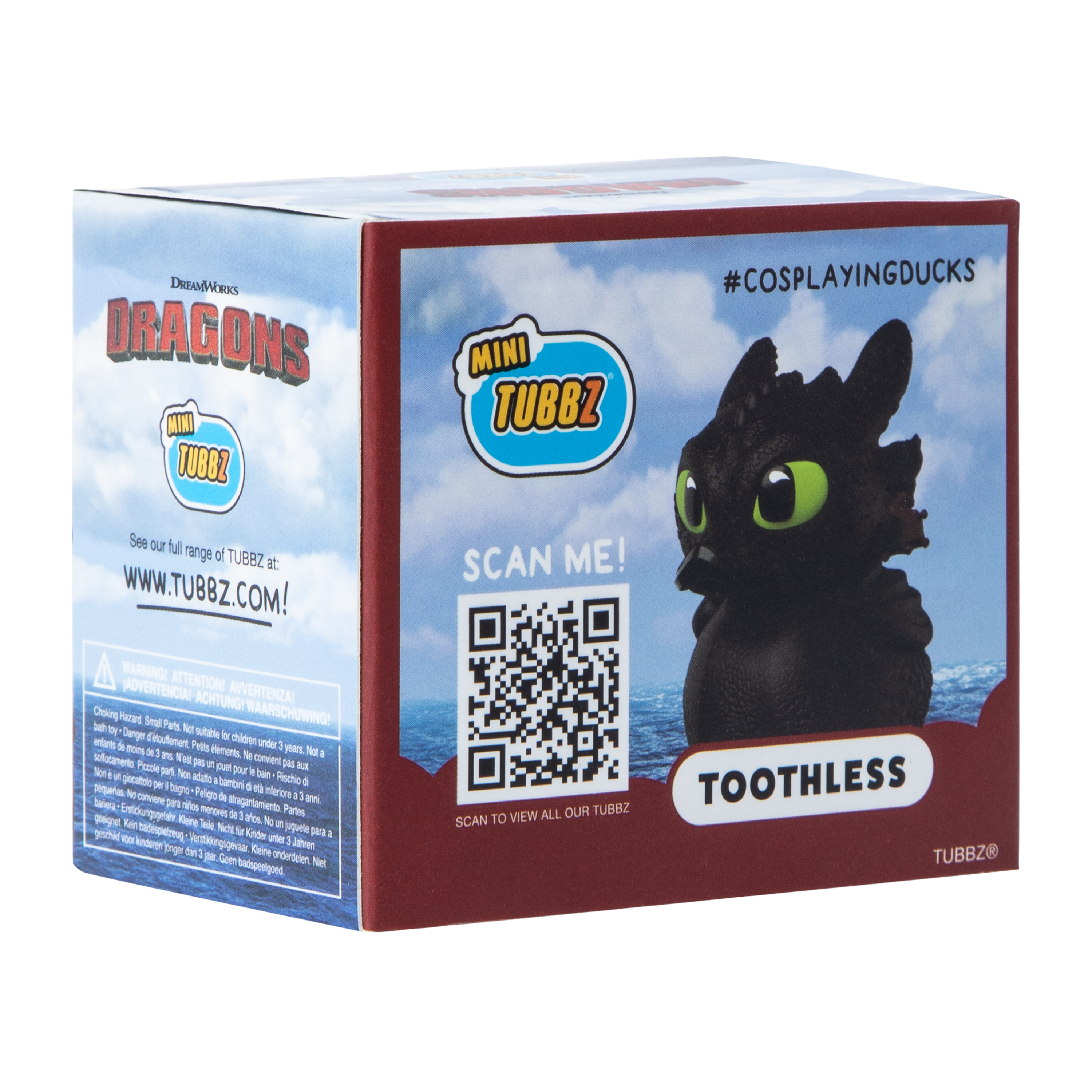 Mini Tubbz™ DreamWorks Dragons Toothless Toy