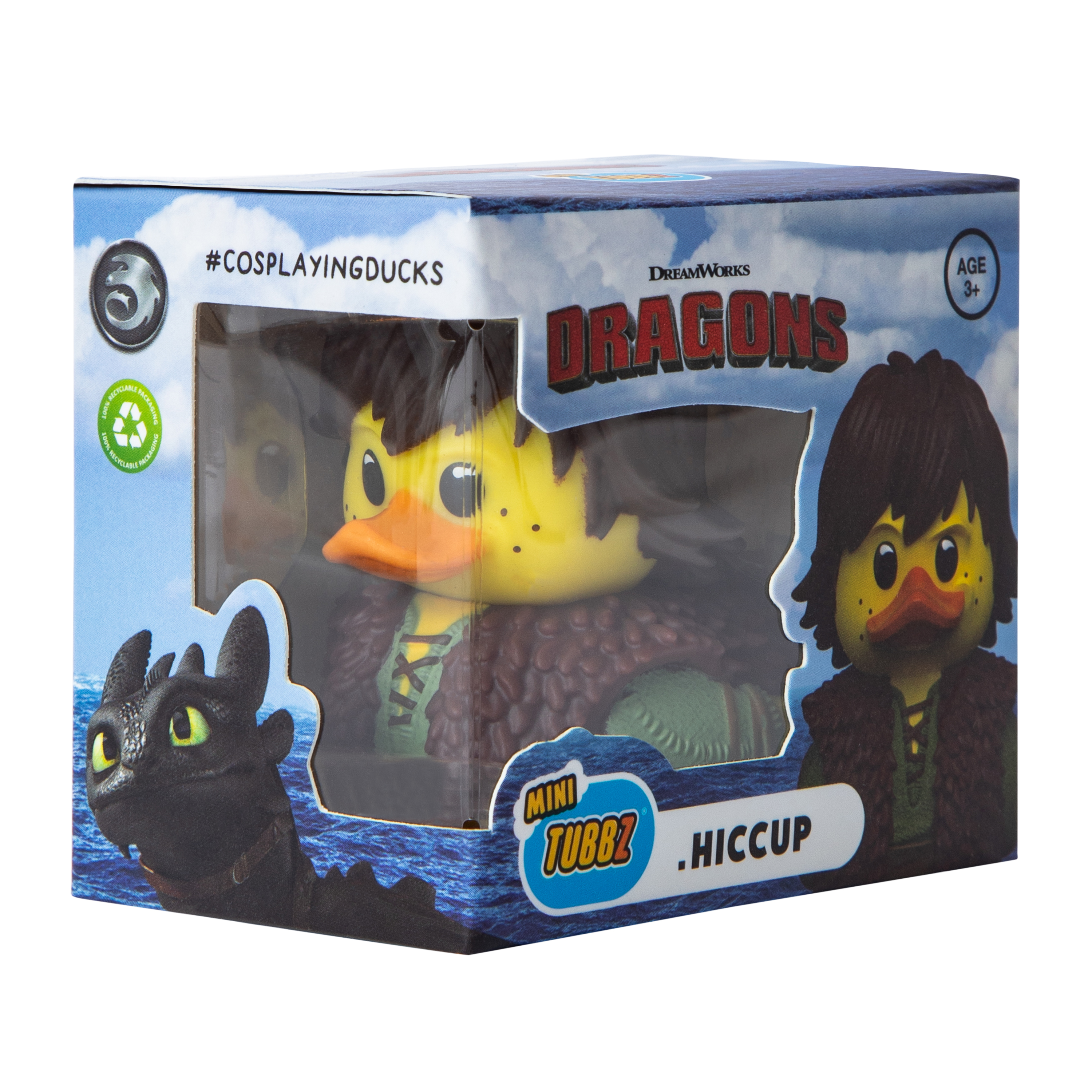 Mini Tubbz™ DreamWorks Hiccup Toothless Toy