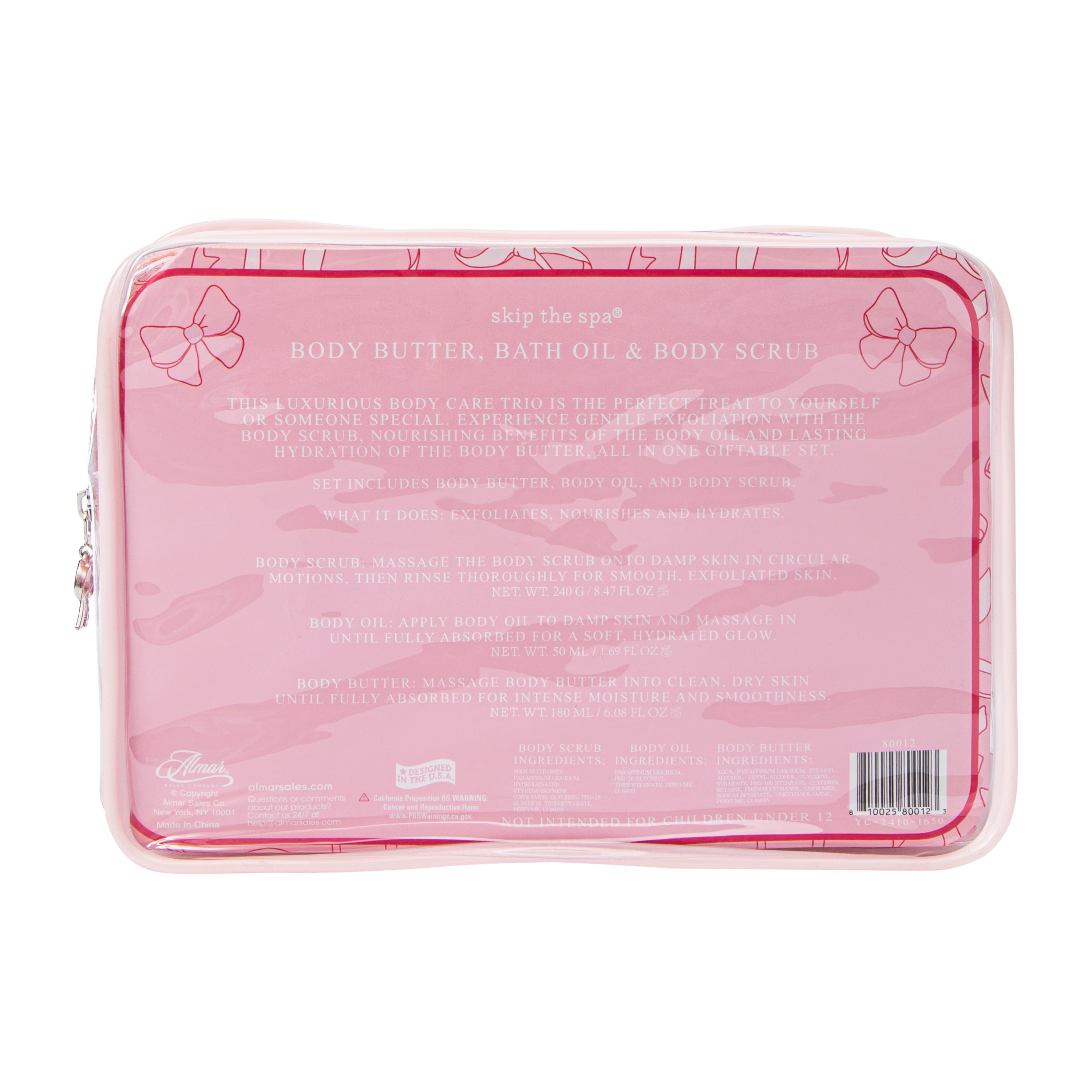 Skip The Spa® Bodycare Set