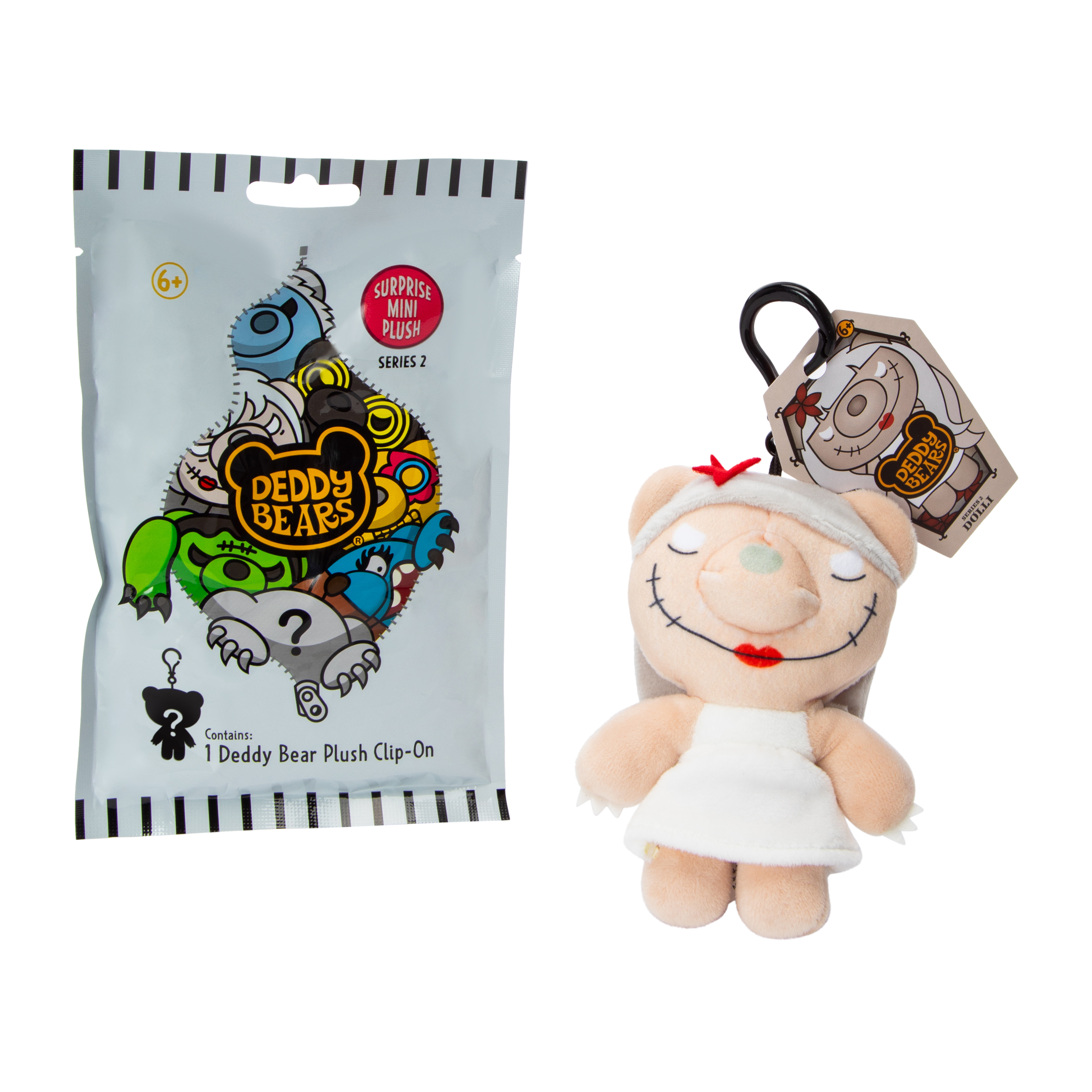 Deddy Bears® Mystery Clip-On Plush (Styles May Vary)
