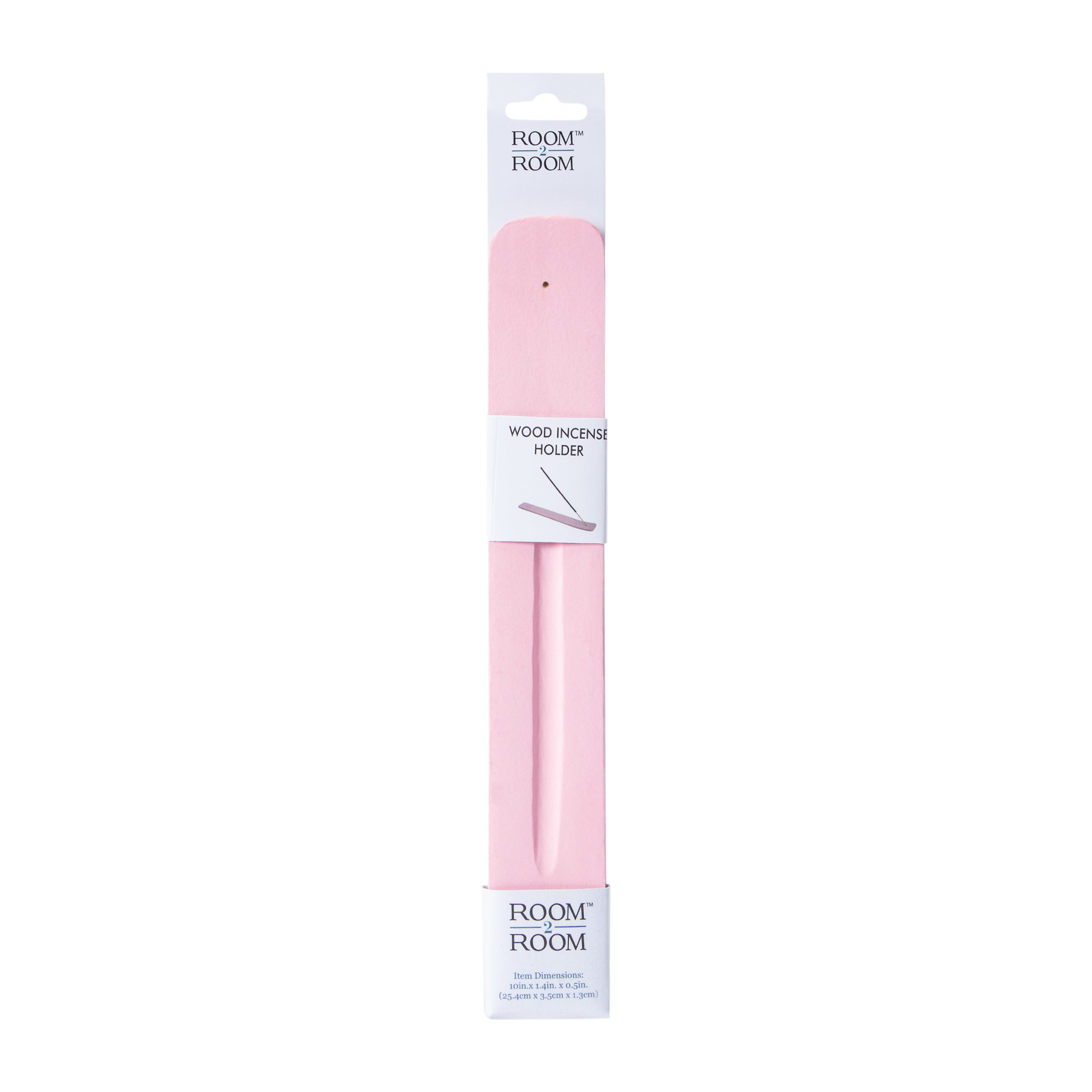 Pink Wood Incense Holder