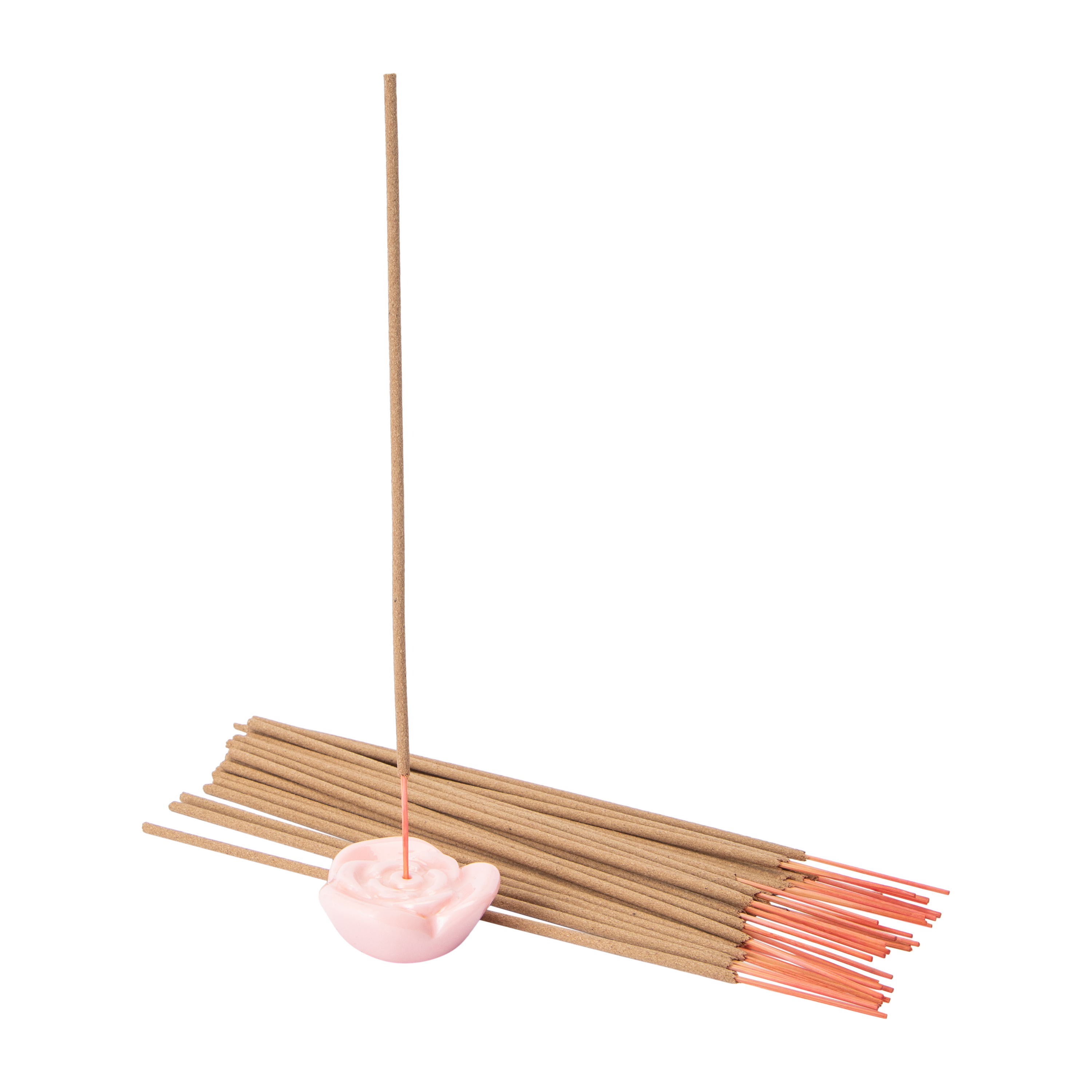 Spiritual Provisions® Harmonic Bloom Incense Sticks With Flower Holder 30-Count
