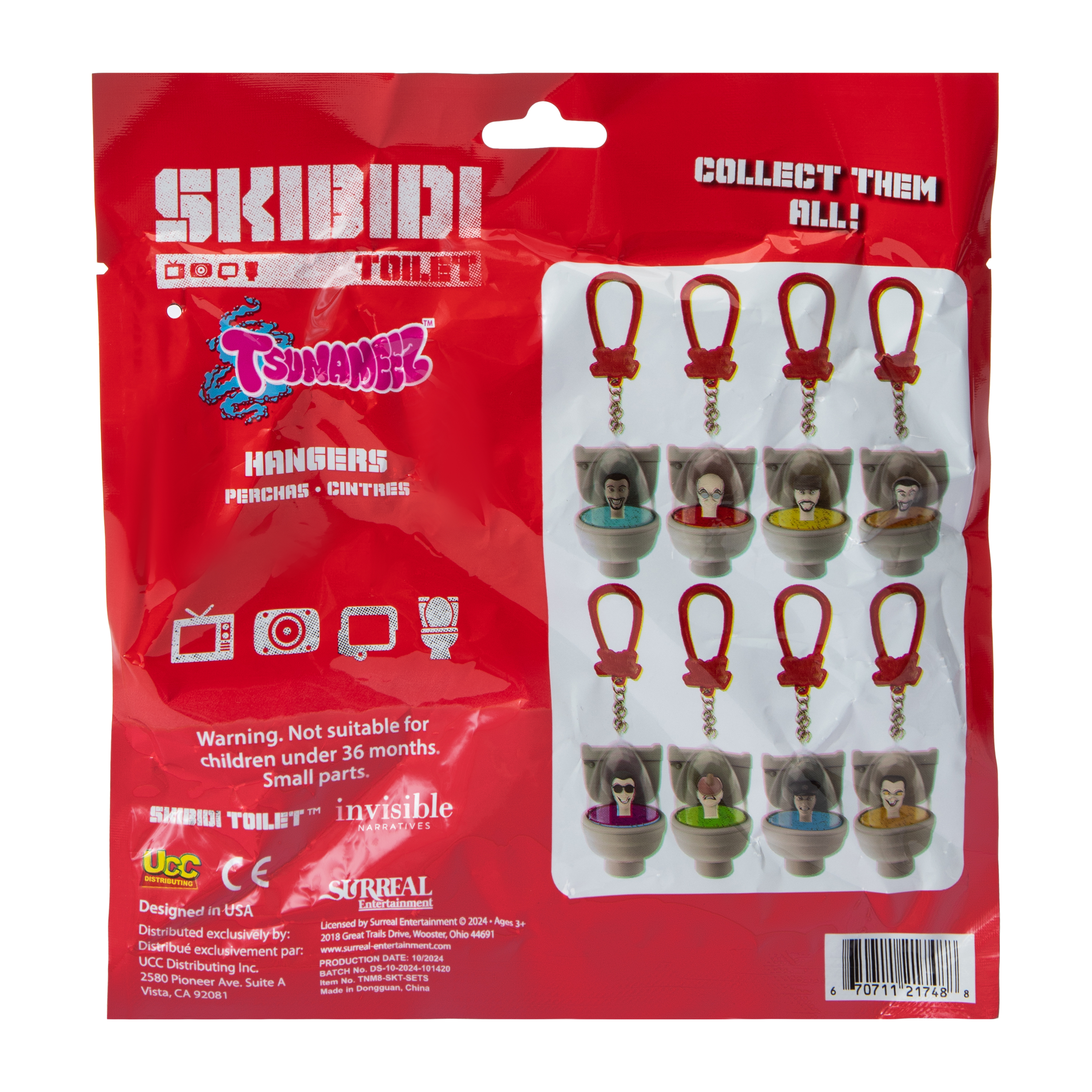 Skibidi Toilet Blind Tsunameez™ (Styles May Vary)