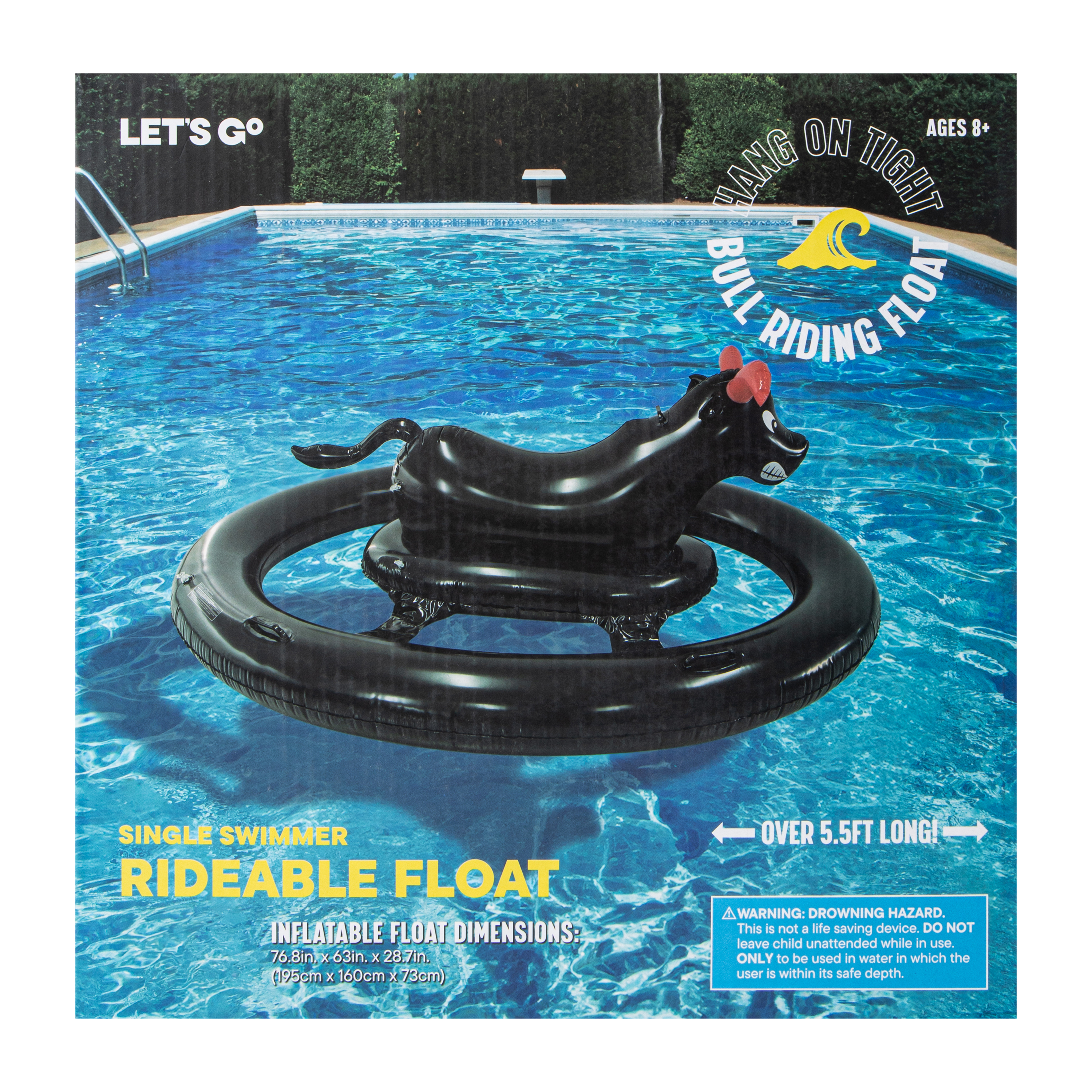 Bull Riding Float