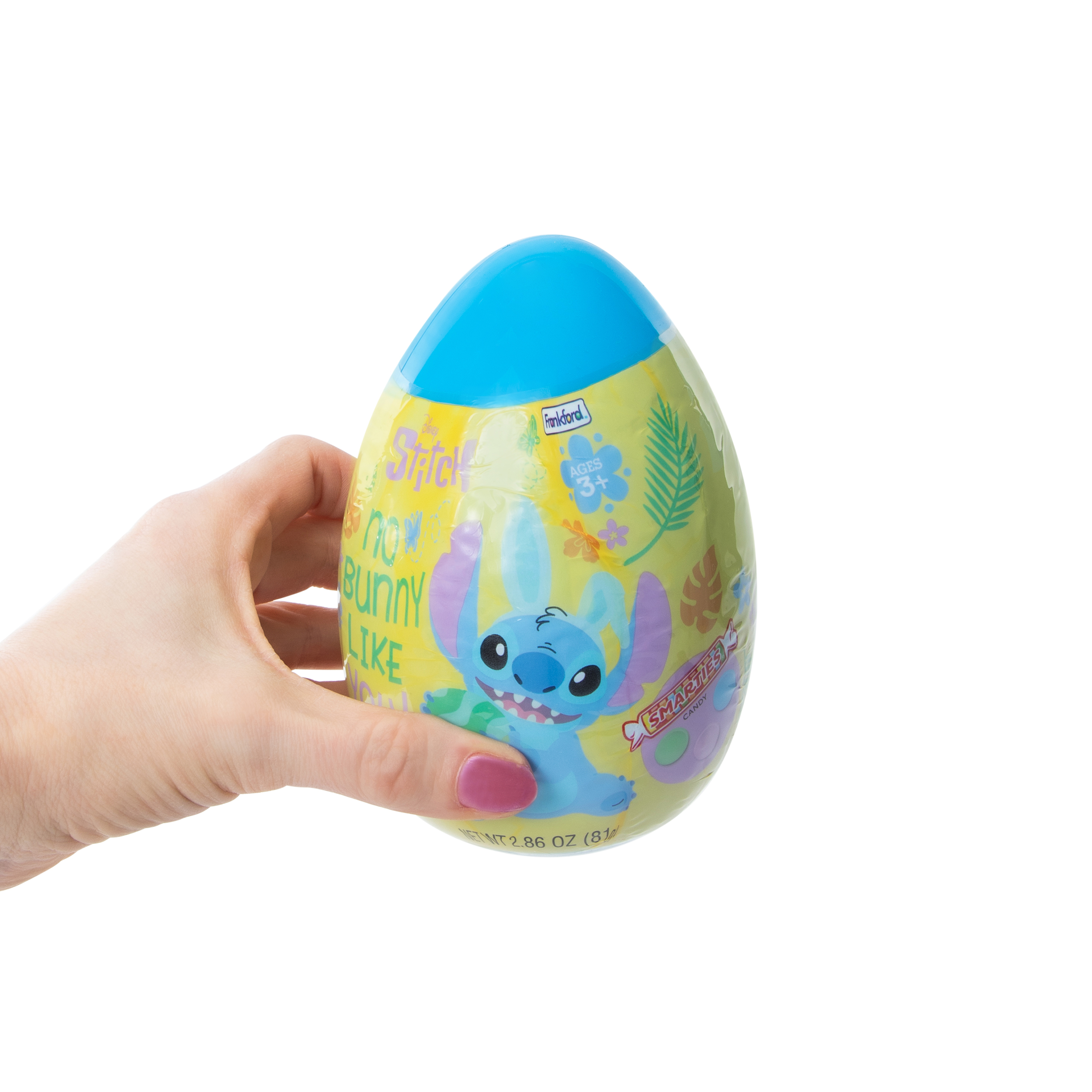 Disney Stitch Smarties Easter Egg Candy 2.86oz