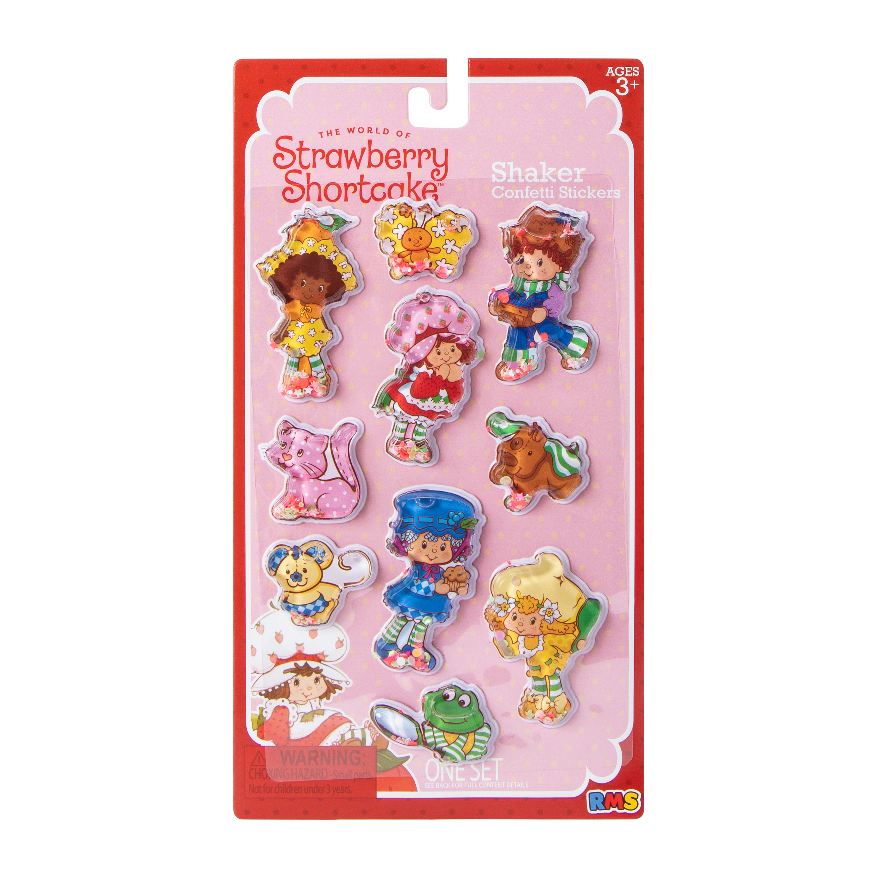 Strawberry Shortcake™ Shaker Confetti Stickers Set
