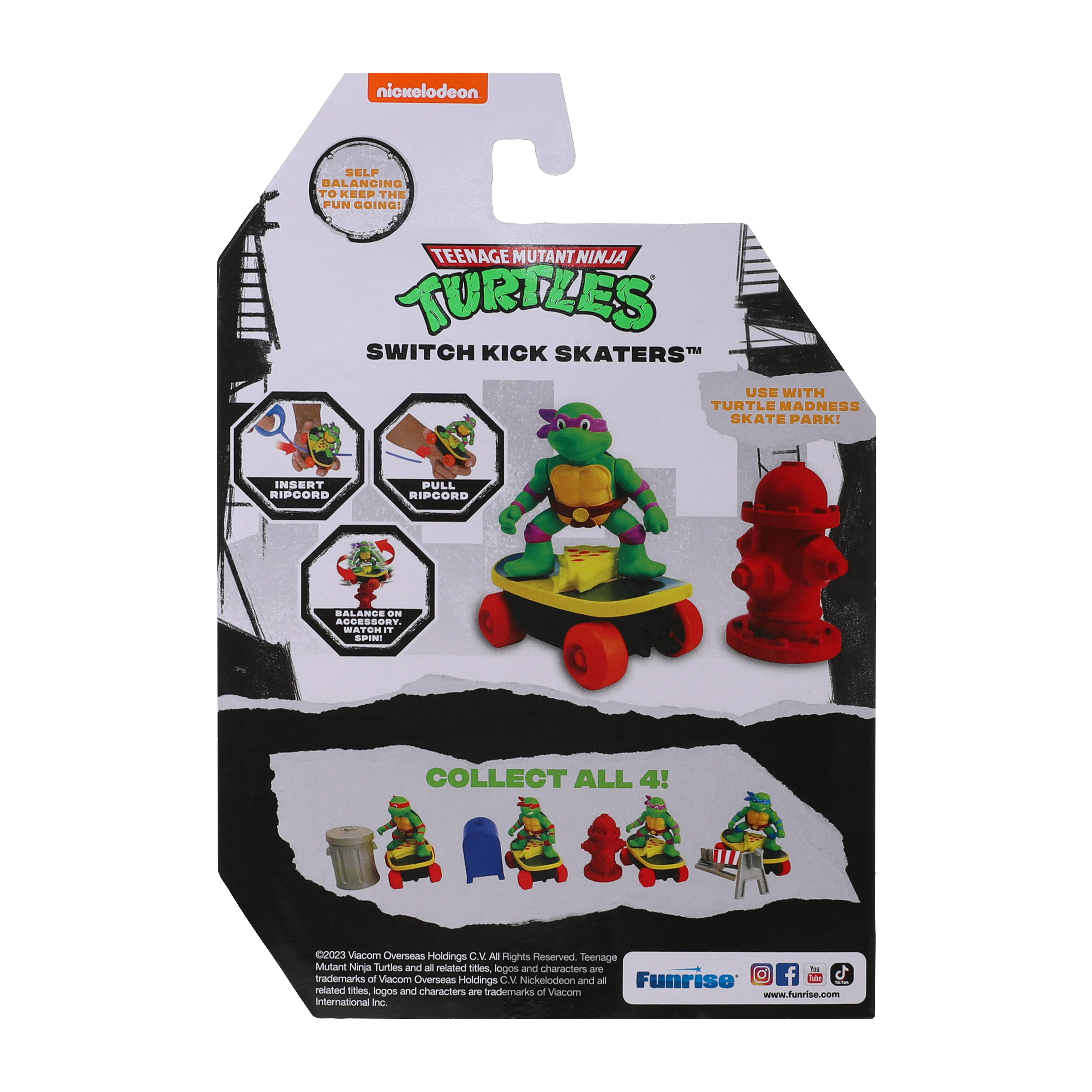 Nickelodeon™ Teenage Mutant Ninja Turtles Switch Kick Skaters™ Toy