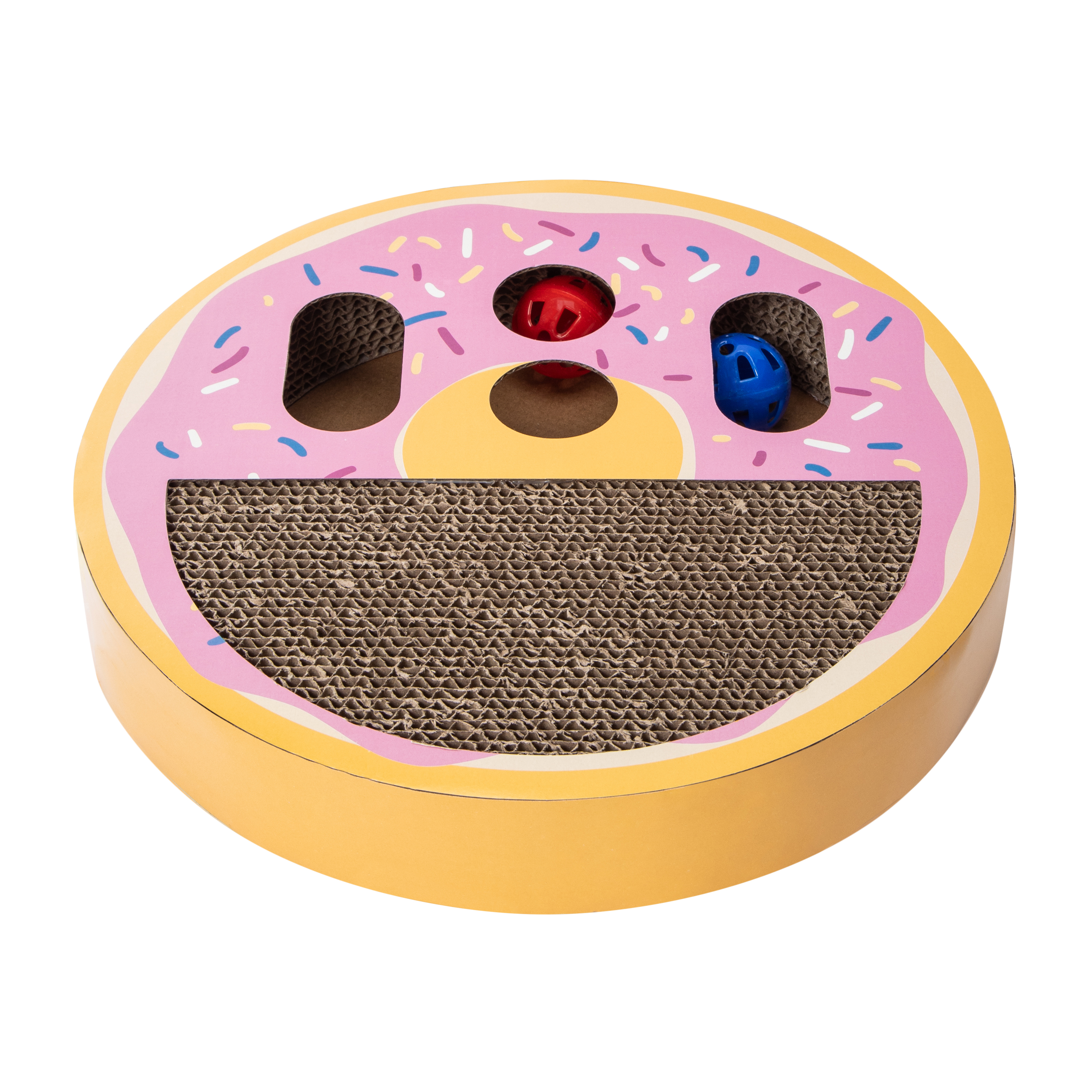 Donut Cat Scratcher Toy