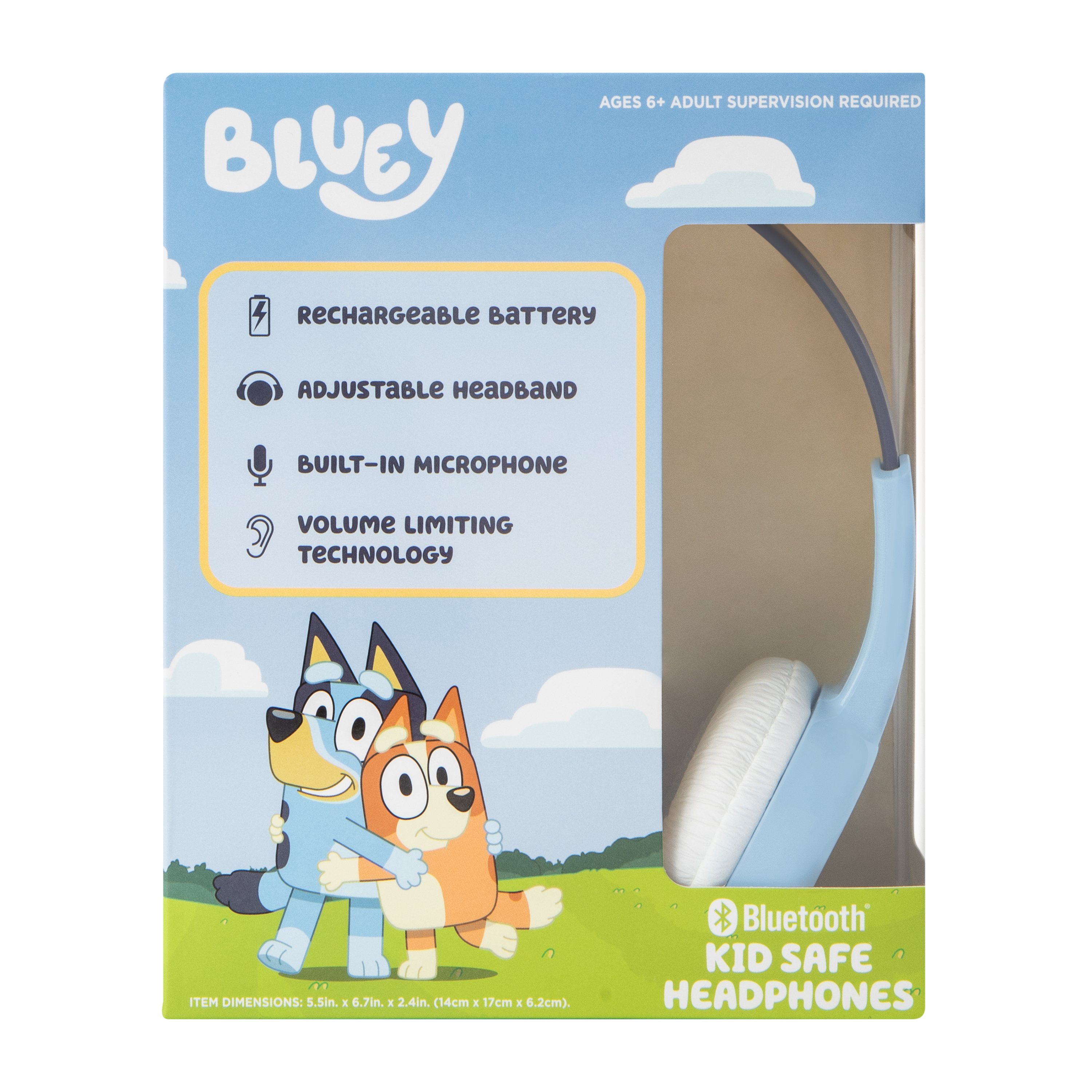 Bluey™ Bluetooth® Kid Safe Headphones