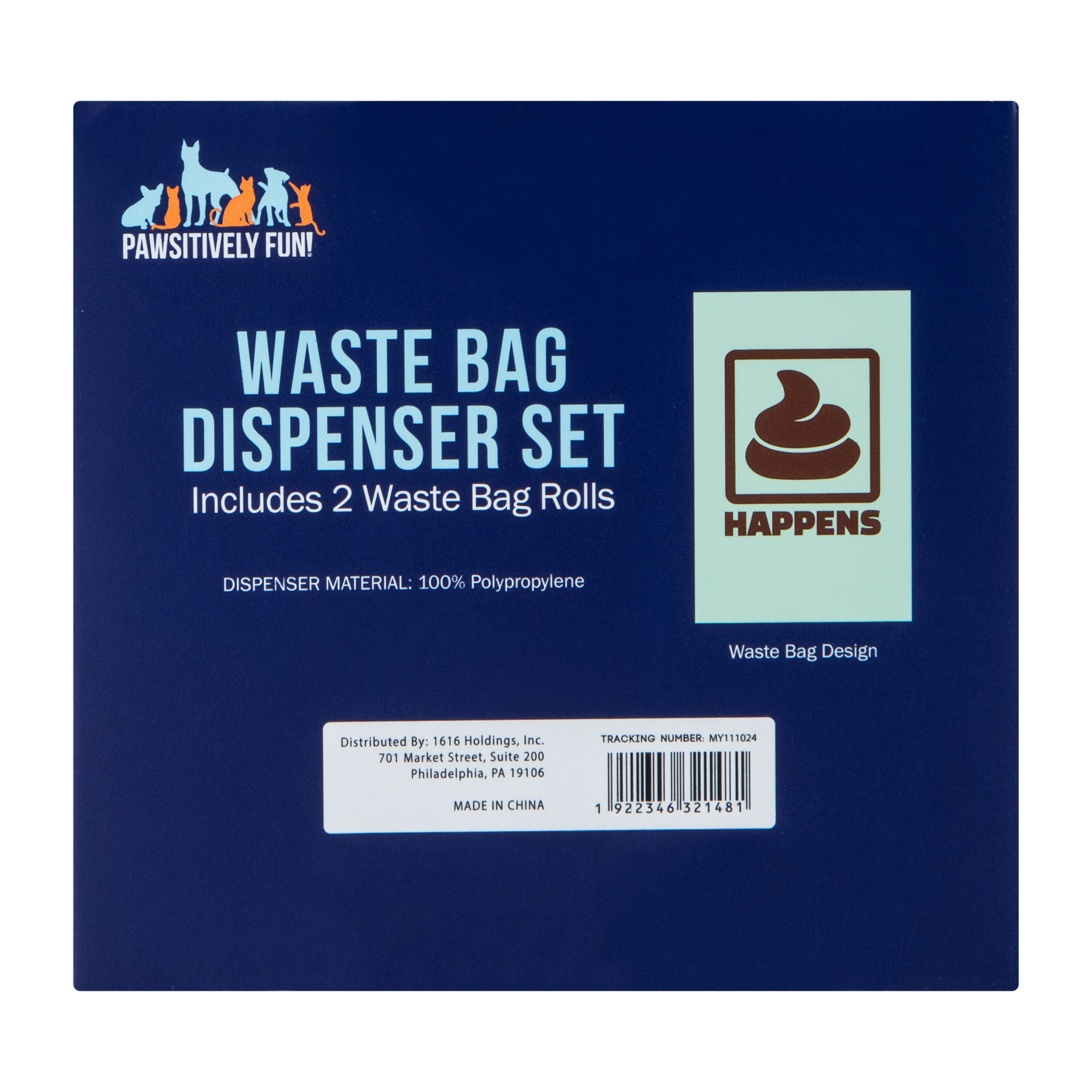 Waste Bag Dispenser Set