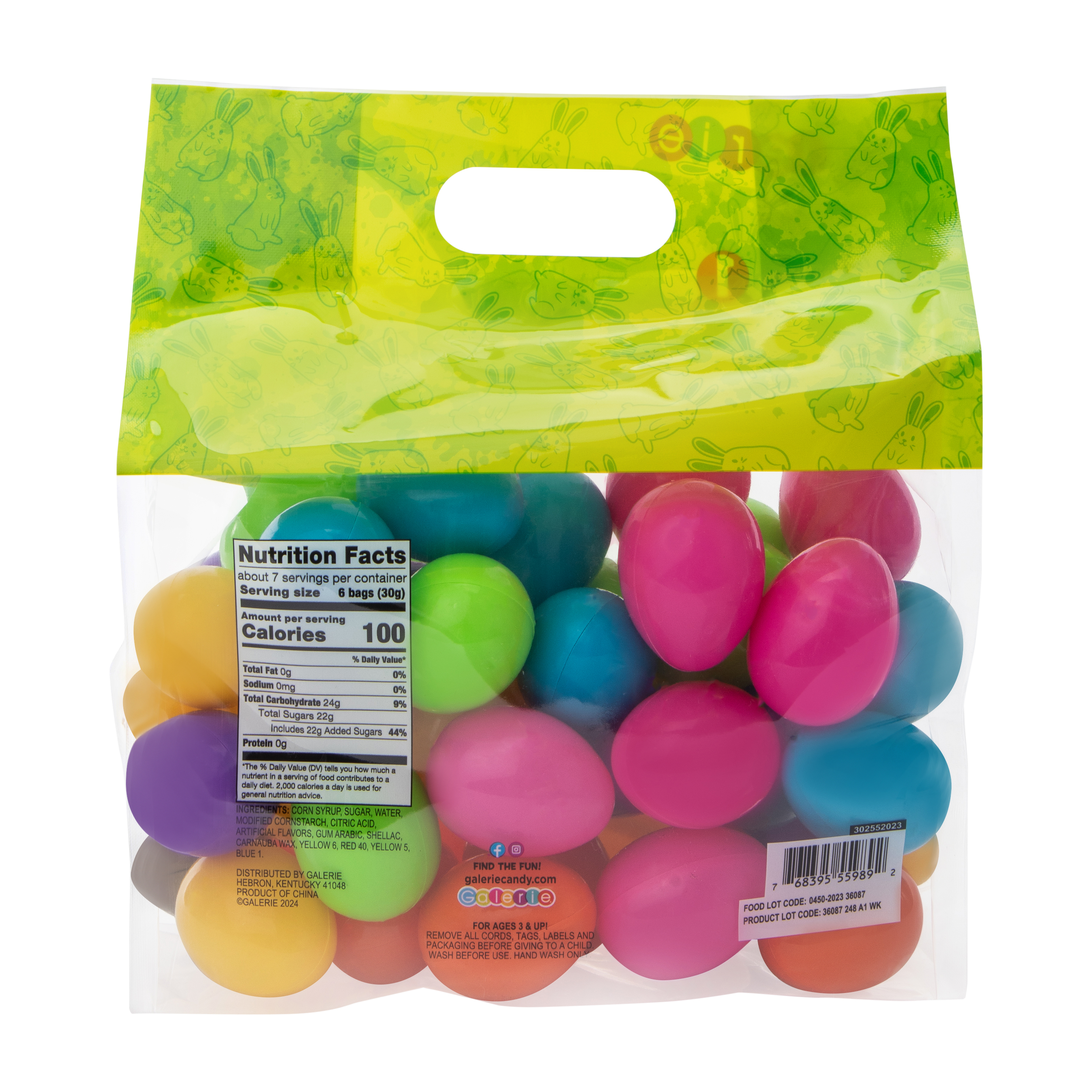 Jelly Bean Filled Eggs 45-Count 7.9oz
