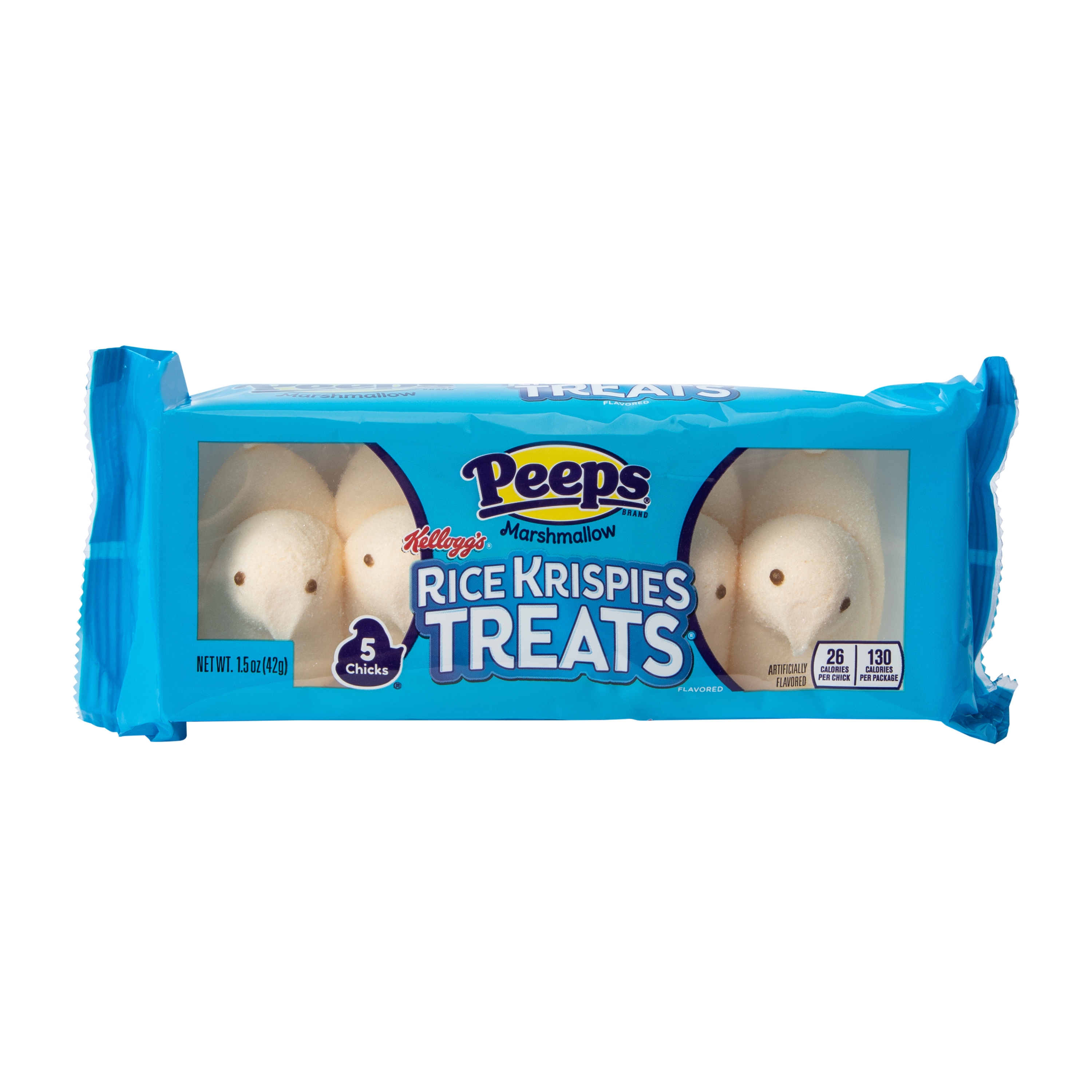 Peeps® Marshmallow Chick Rice Krispies Treats 5-Pack