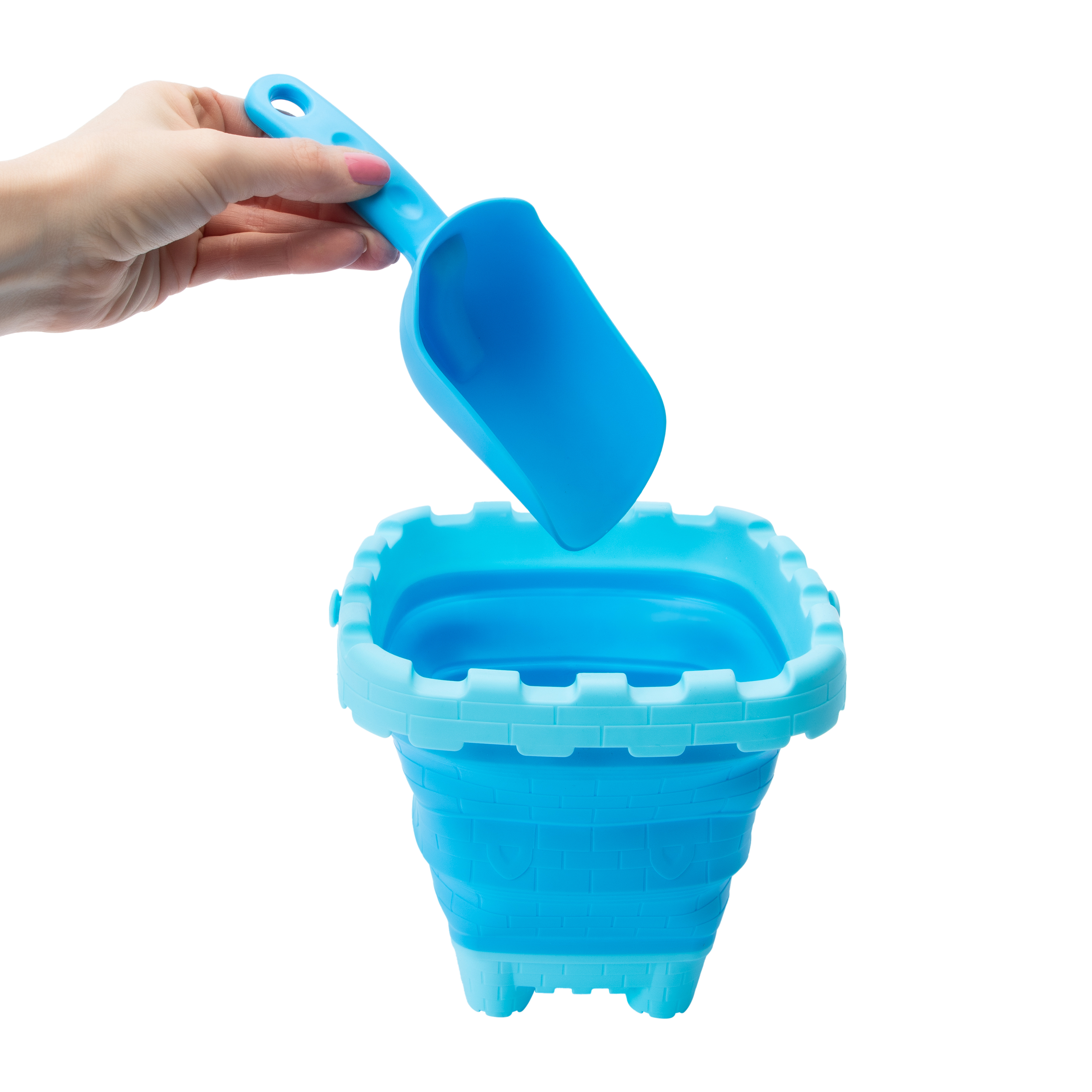 Collapsible Bucket + Shovel Set