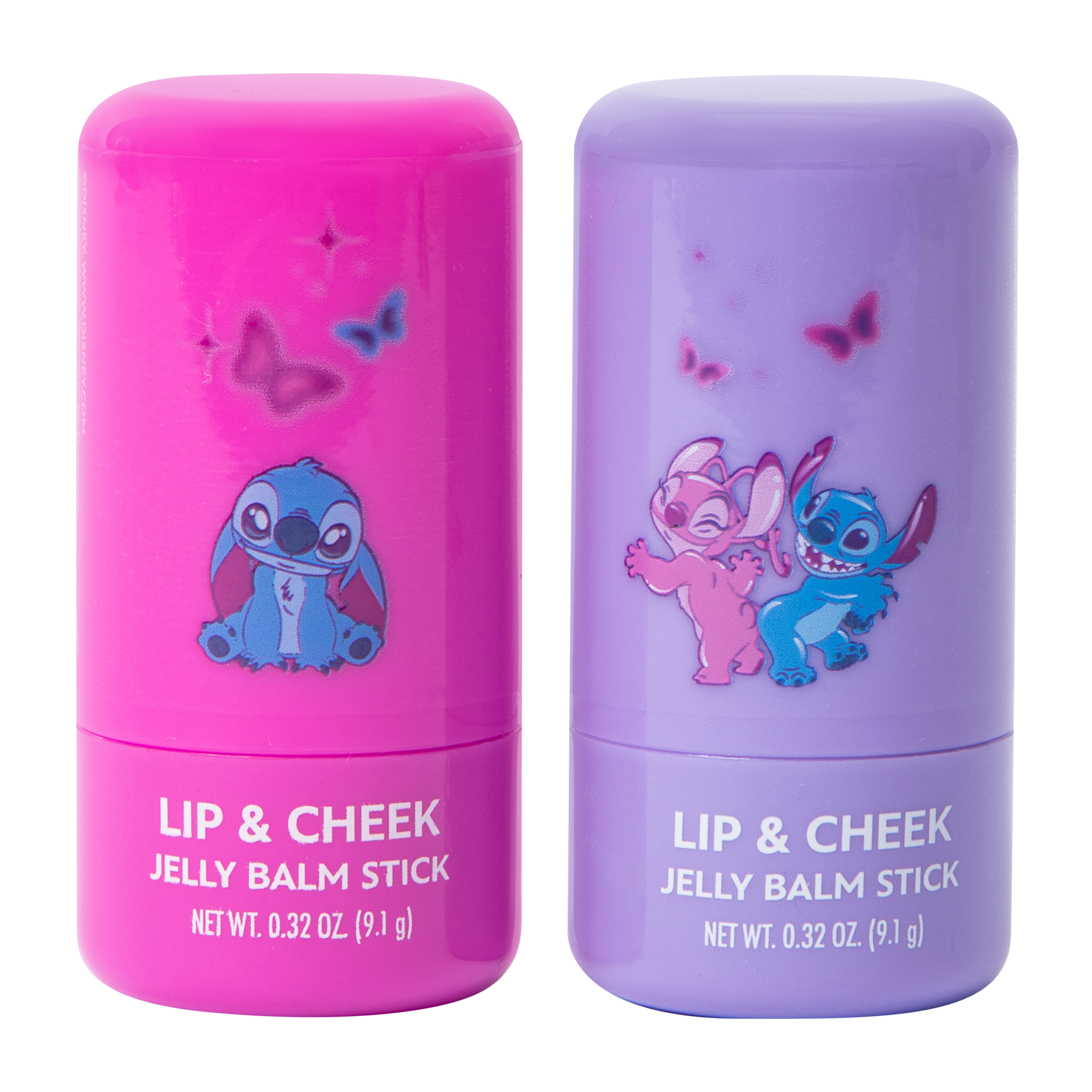 Disney Stitch Lip & Cheek Jelly Balms Twin Pack 0.6oz