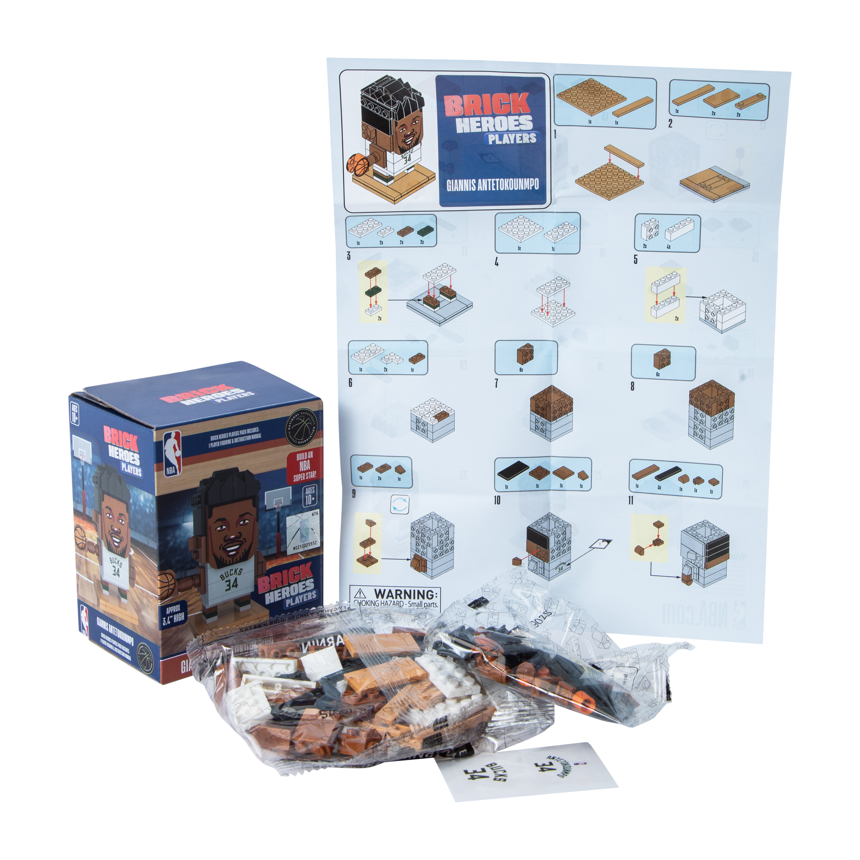 NBA Brick Heroes Players Toy