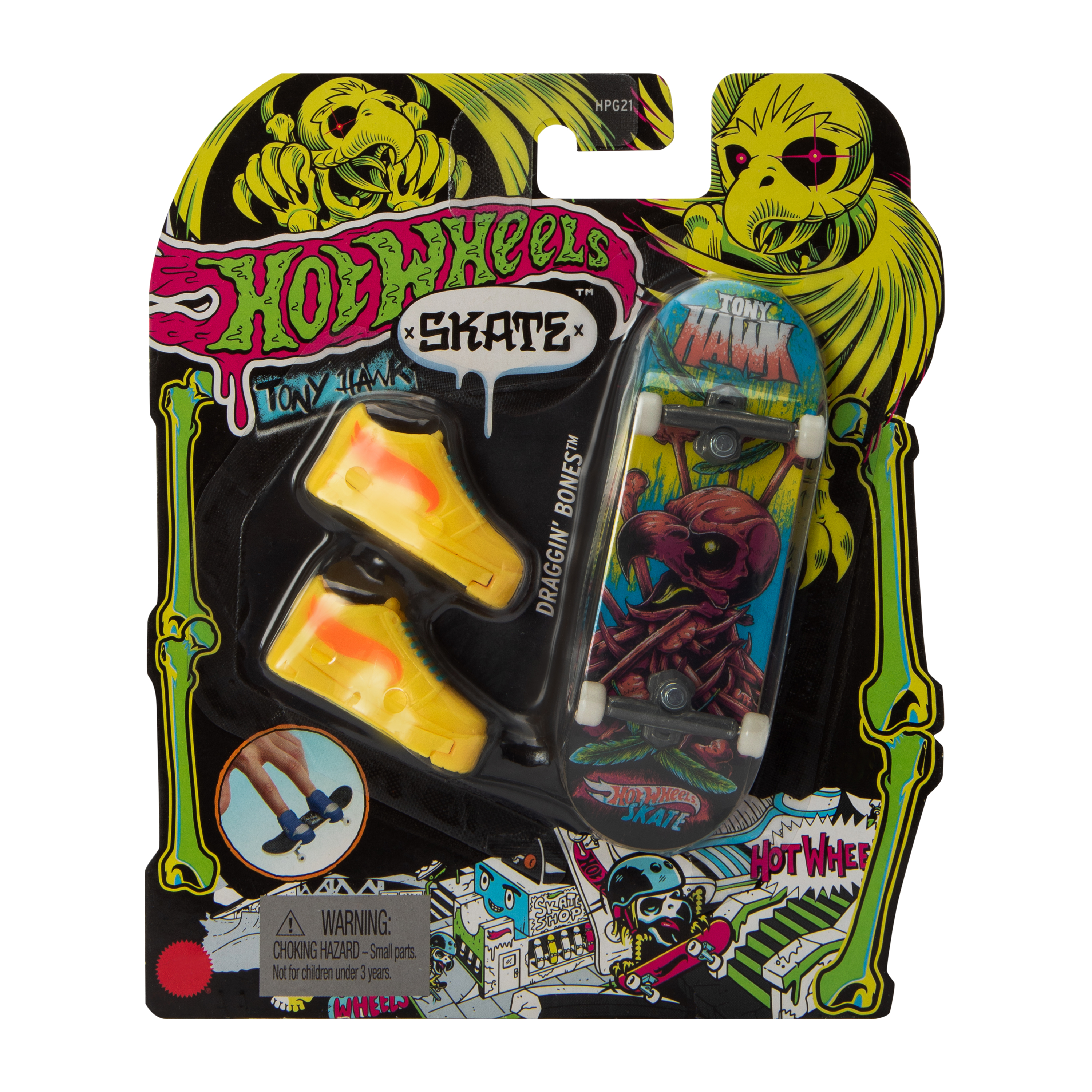 Hot Wheels® Skate Fingerboard & Shoes