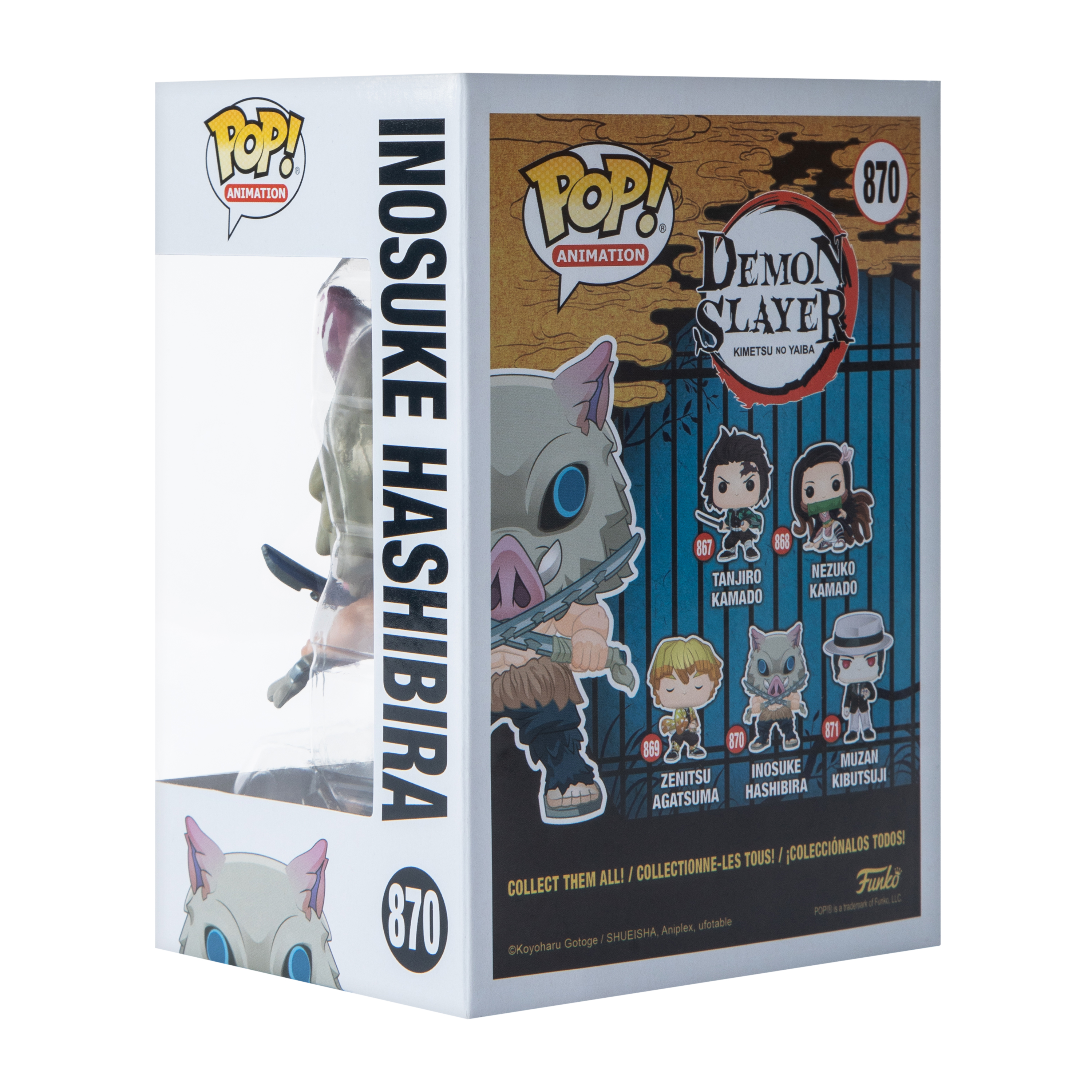 Funko Pop!® Demon Slayer Inosuke Hashibira Vinyl Figure