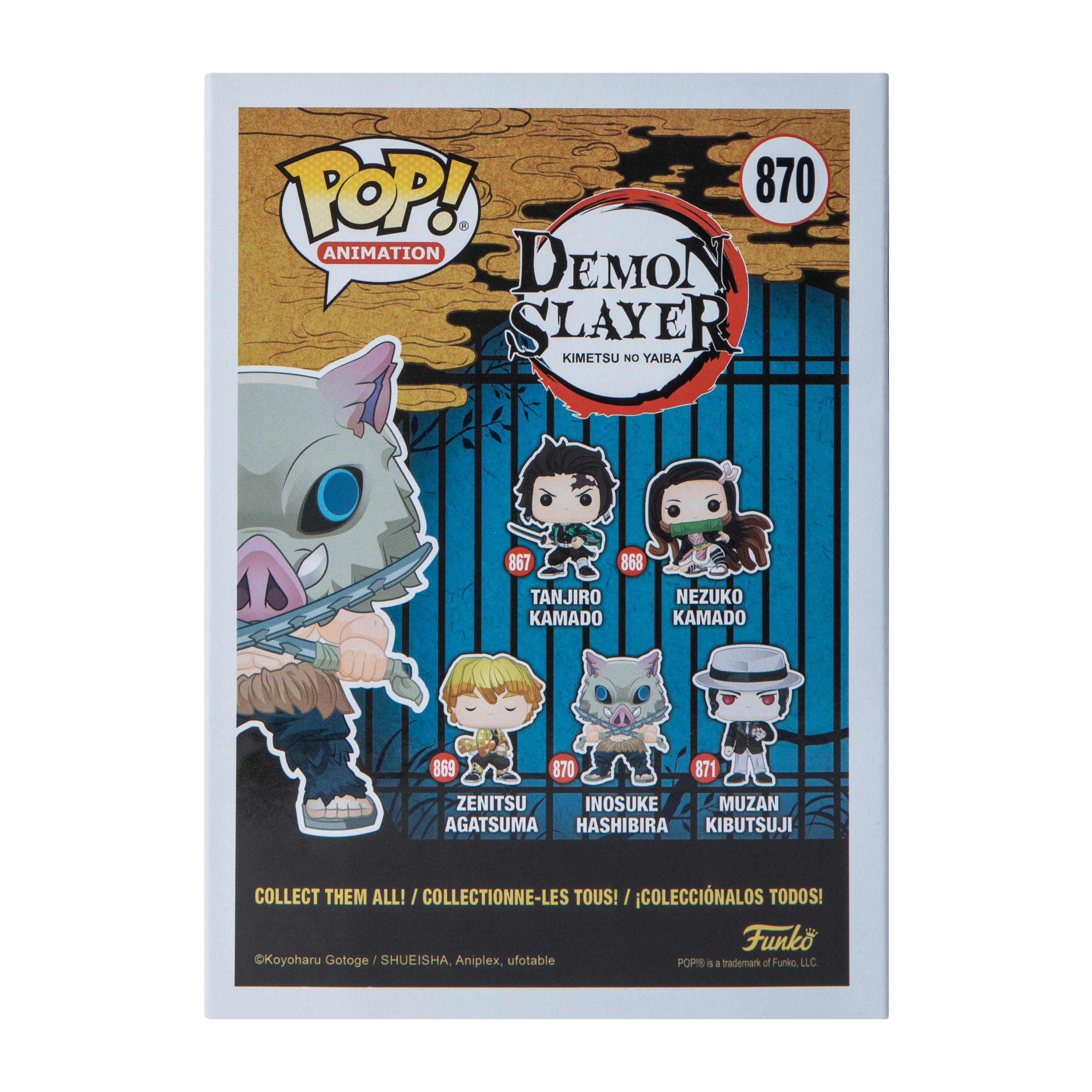 Funko Pop!® Demon Slayer Inosuke Hashibira Vinyl Figure