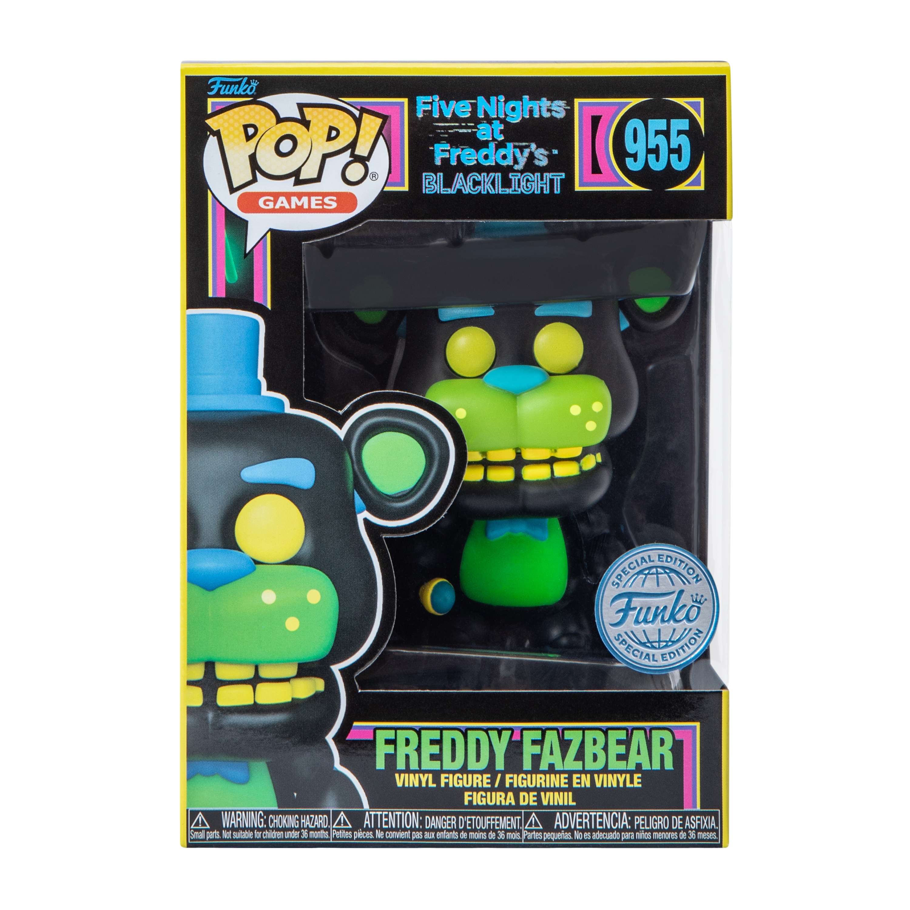Funko® Five Nights At Freddy's™ Blacklight Freddy Fazbear Vinyl Figure