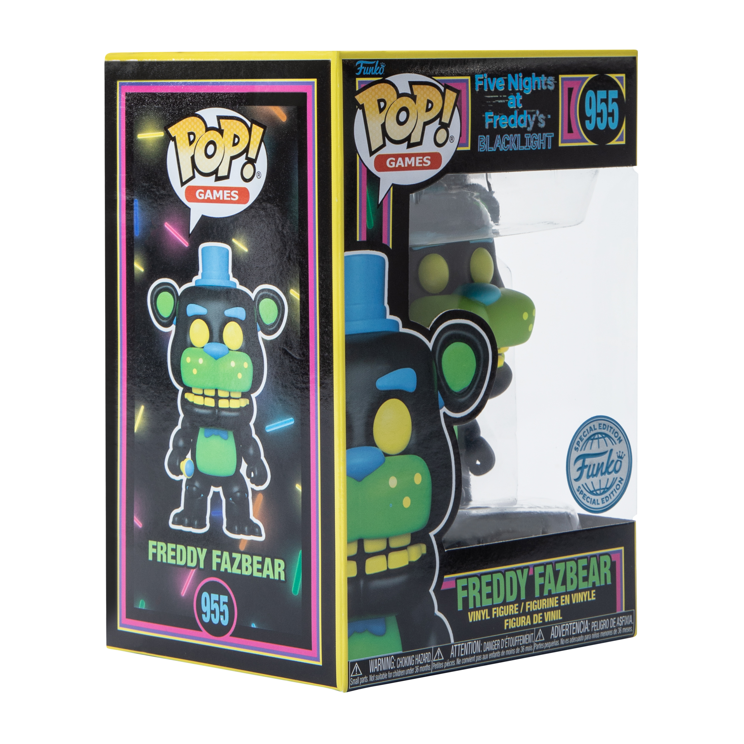 Funko® Five Nights At Freddy's™ Blacklight Freddy Fazbear Vinyl Figure