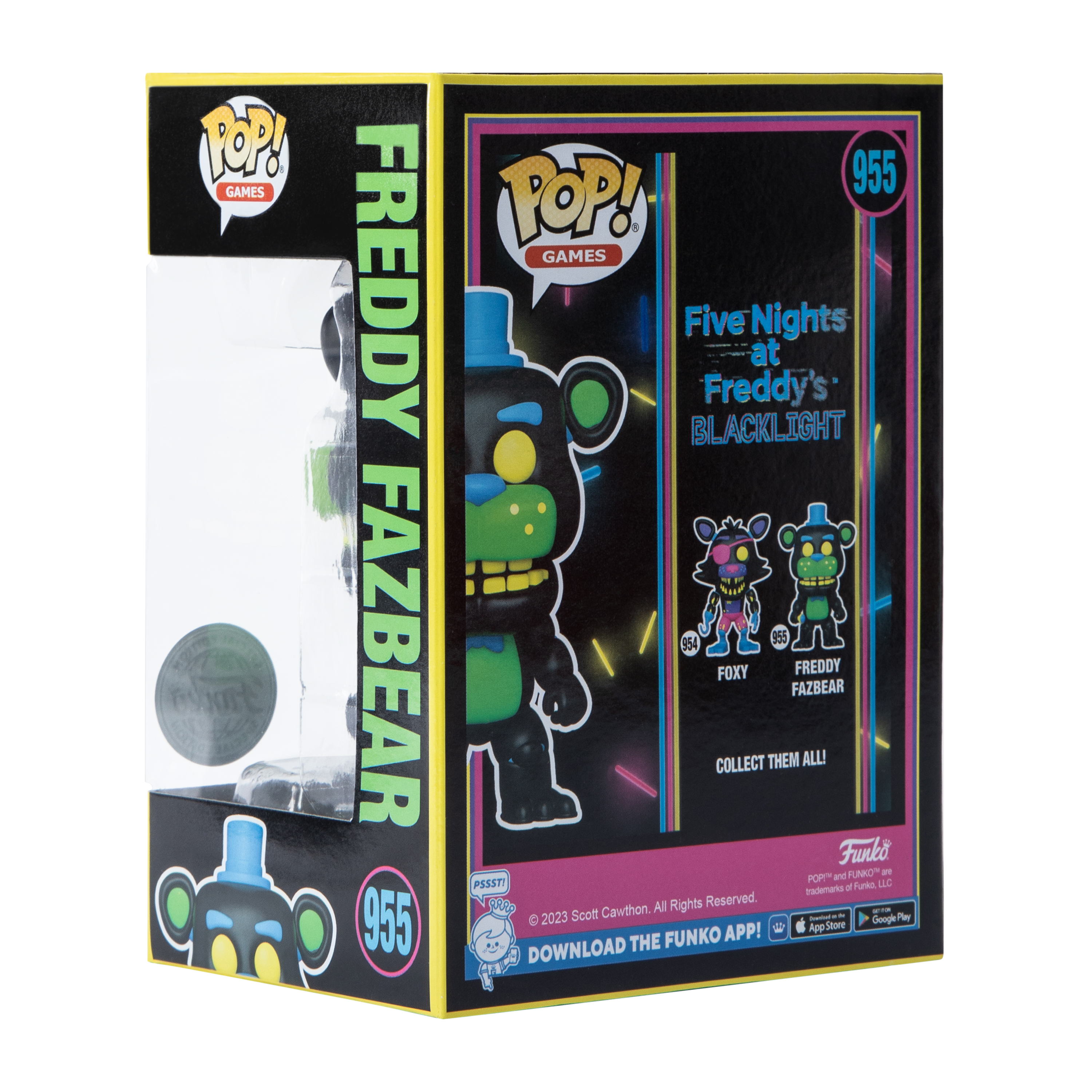 Funko® Five Nights At Freddy's™ Blacklight Freddy Fazbear Vinyl Figure