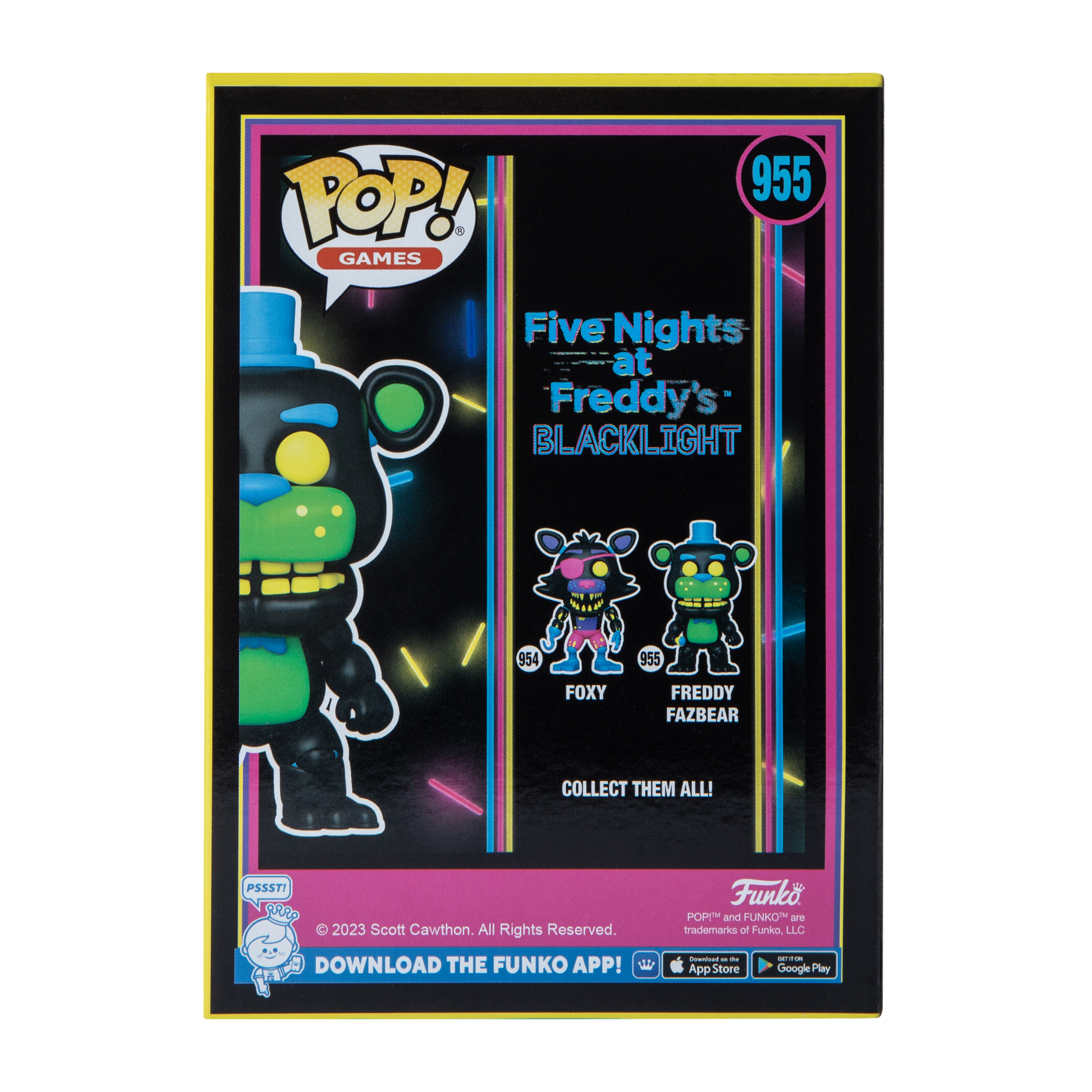 Funko® Five Nights At Freddy's™ Blacklight Freddy Fazbear Vinyl Figure