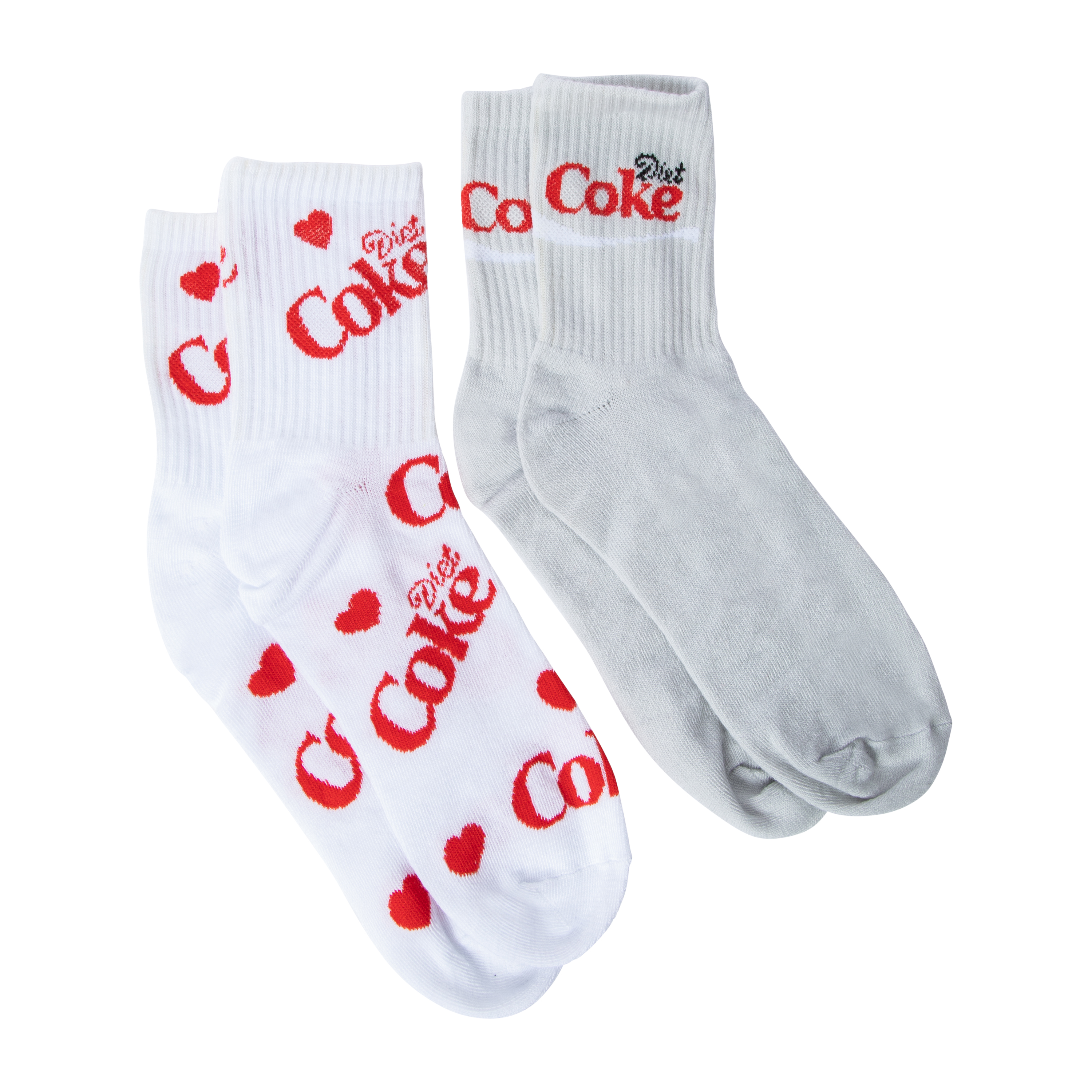 Coco-Cola® Mid-Crews 2-Pairs