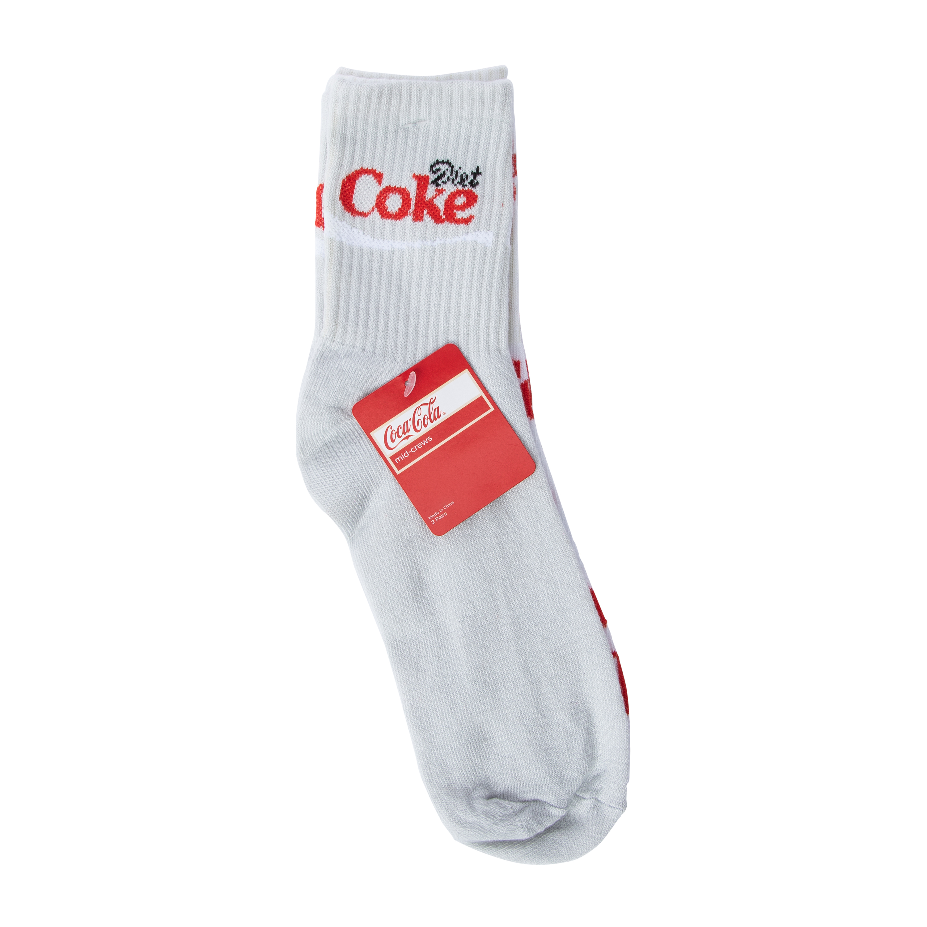 Coco-Cola® Mid-Crews 2-Pairs