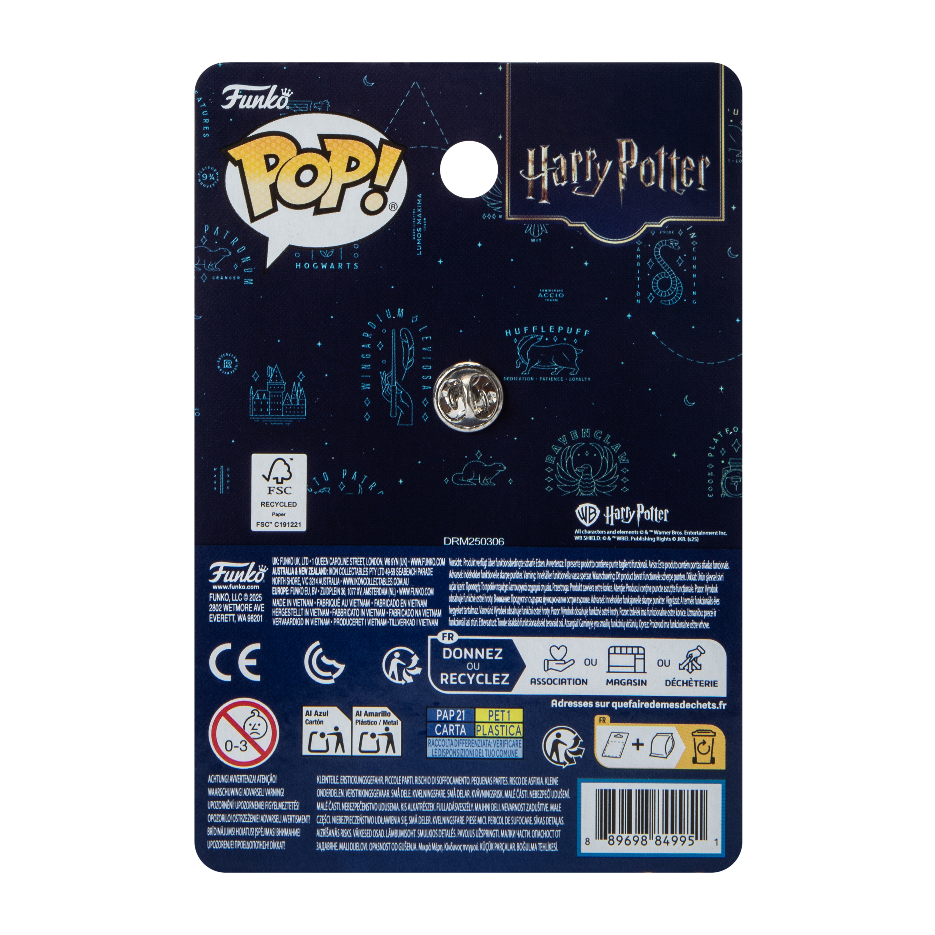 Funko Pop® Harry Potter Vinyl Figure Pin