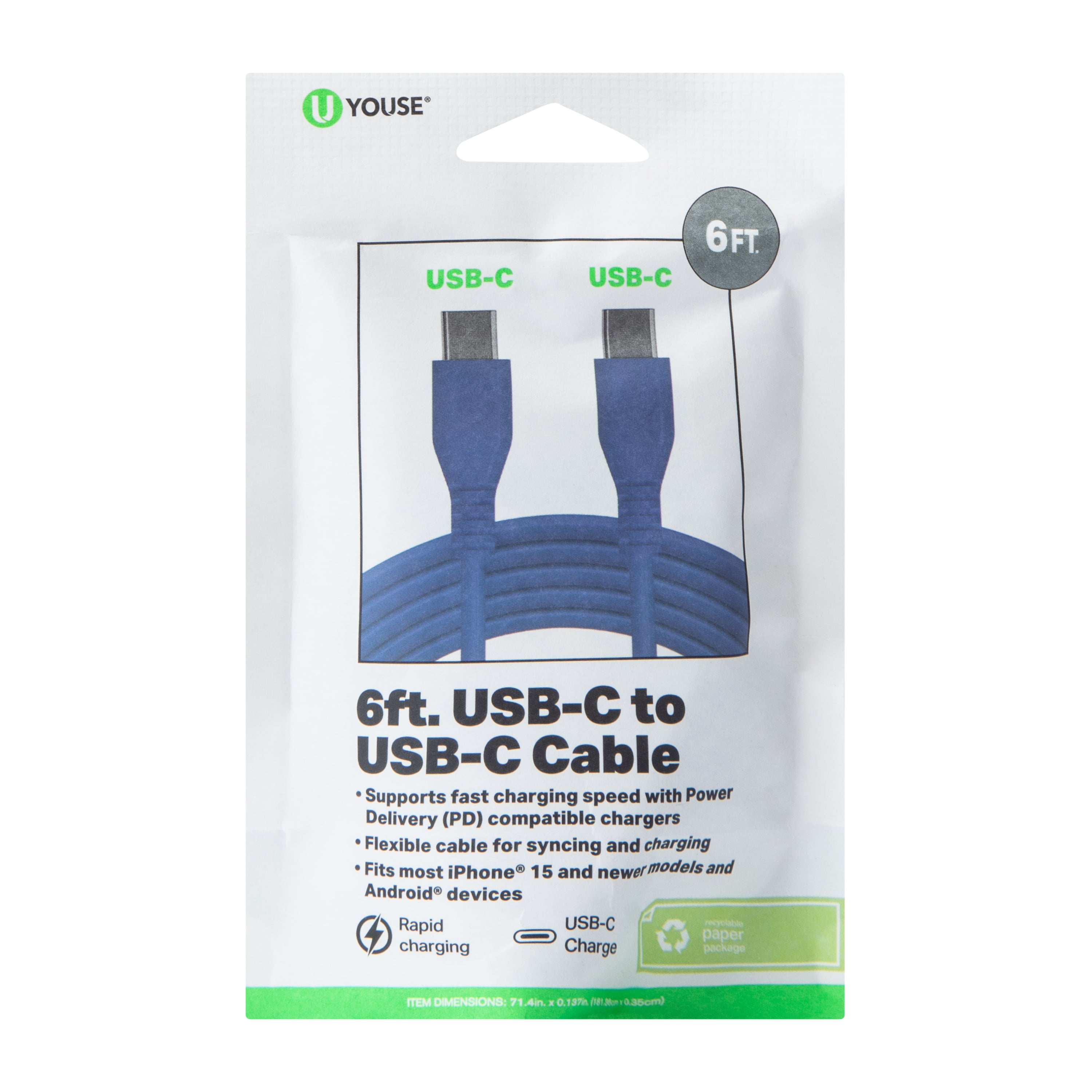6ft USB-C To Cable