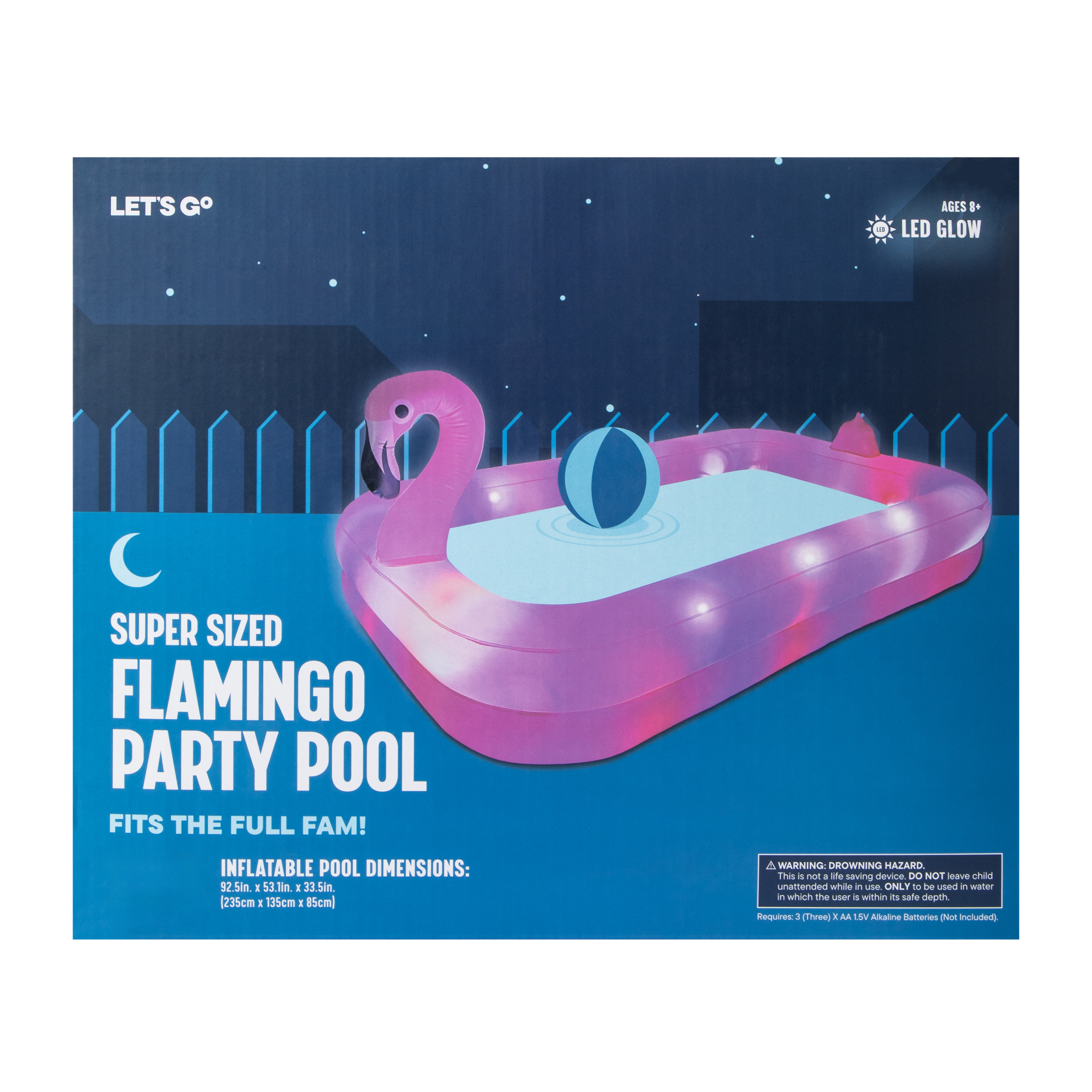 Super Sized Flamingo Party Pool