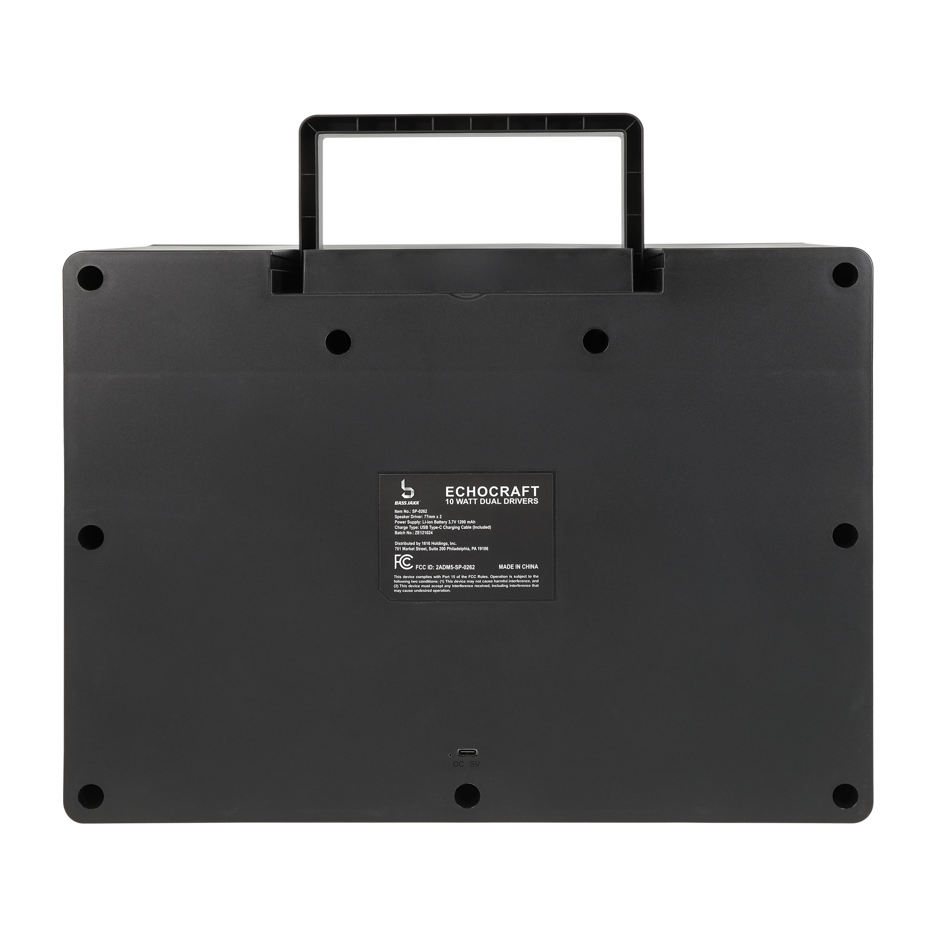 Bass Jaxx™ Echocraft Boombox 10W Dual Drivers Wireless Speaker