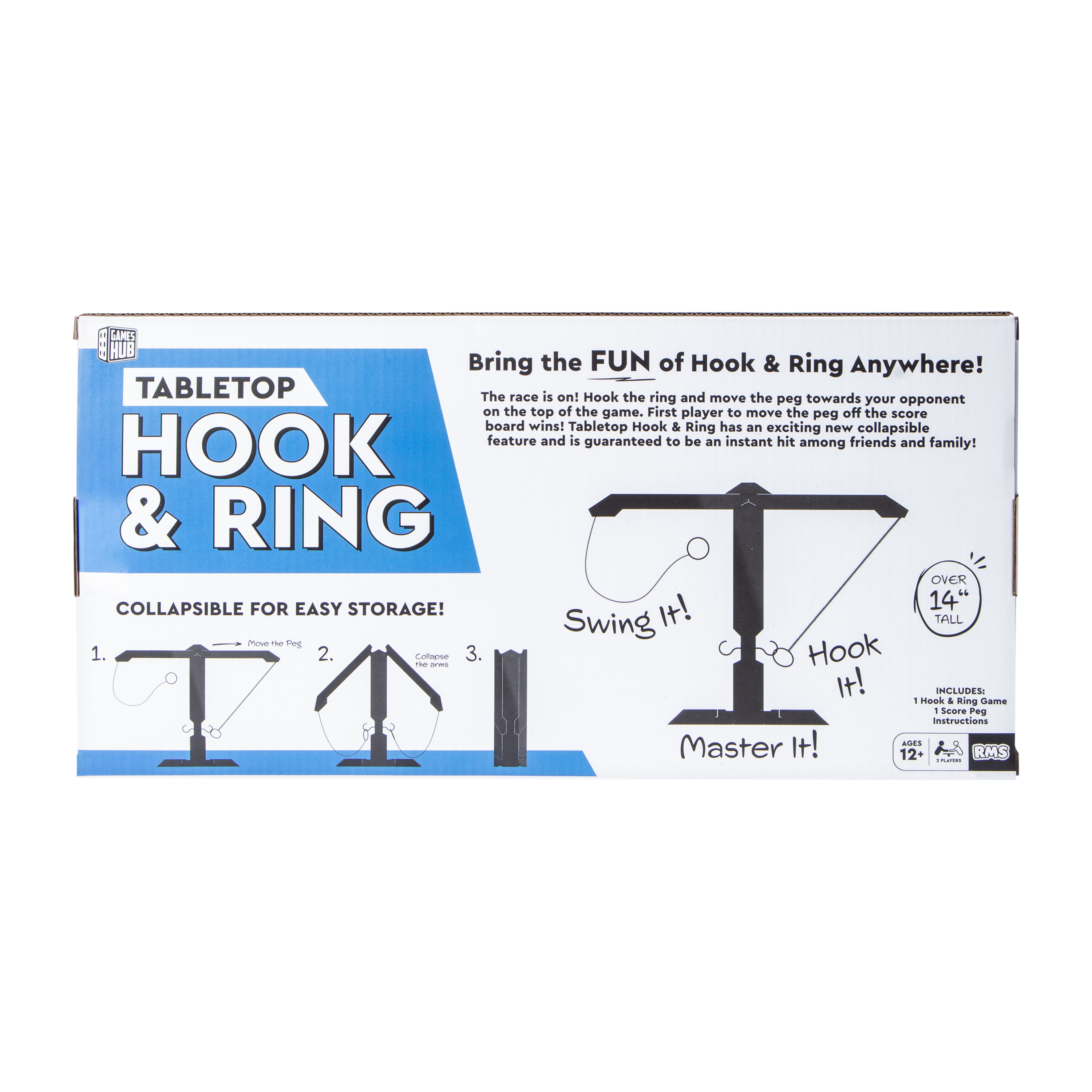 Tabletop Hook & Ring Game Set