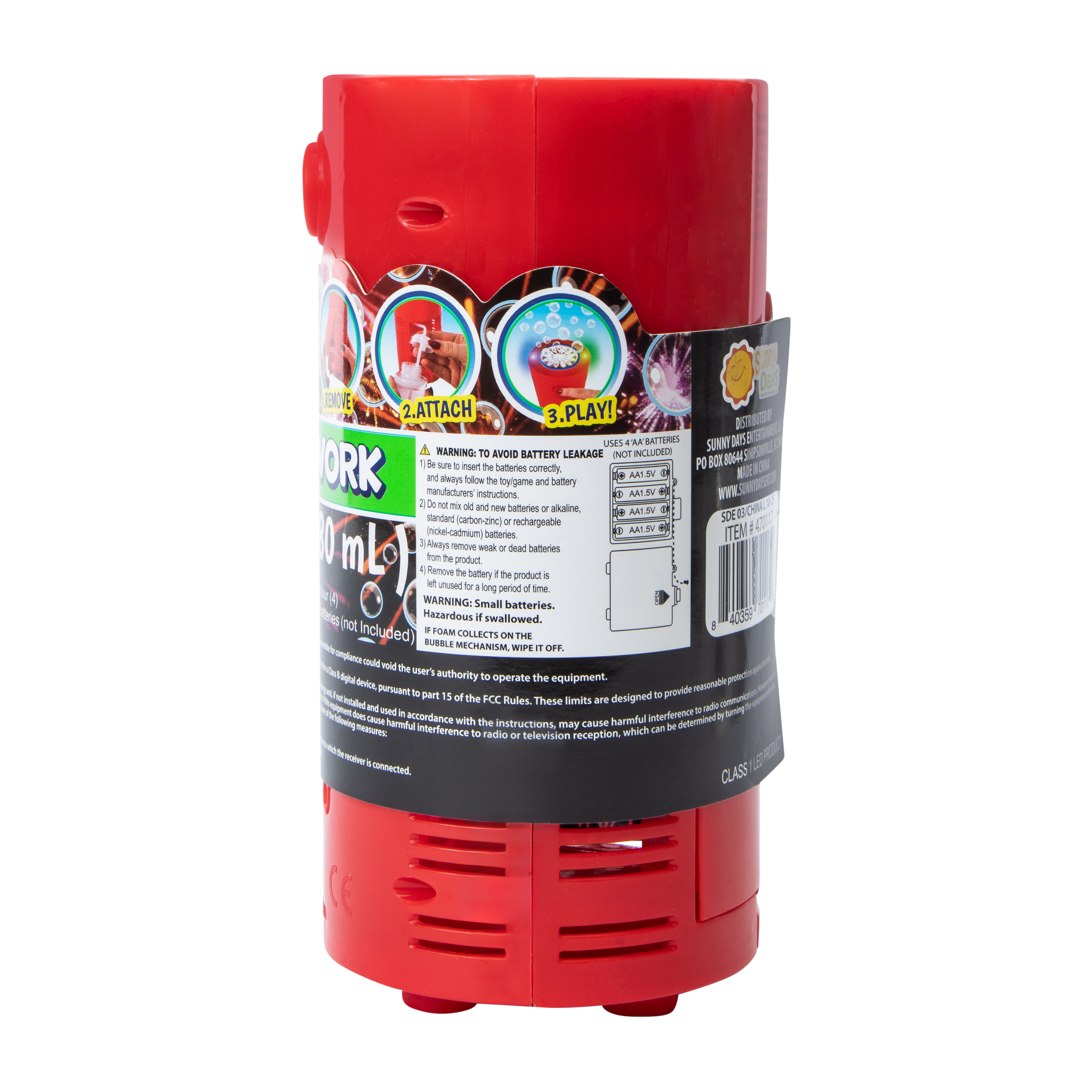 Maxx Bubbles! Bubble Firework 2.7oz