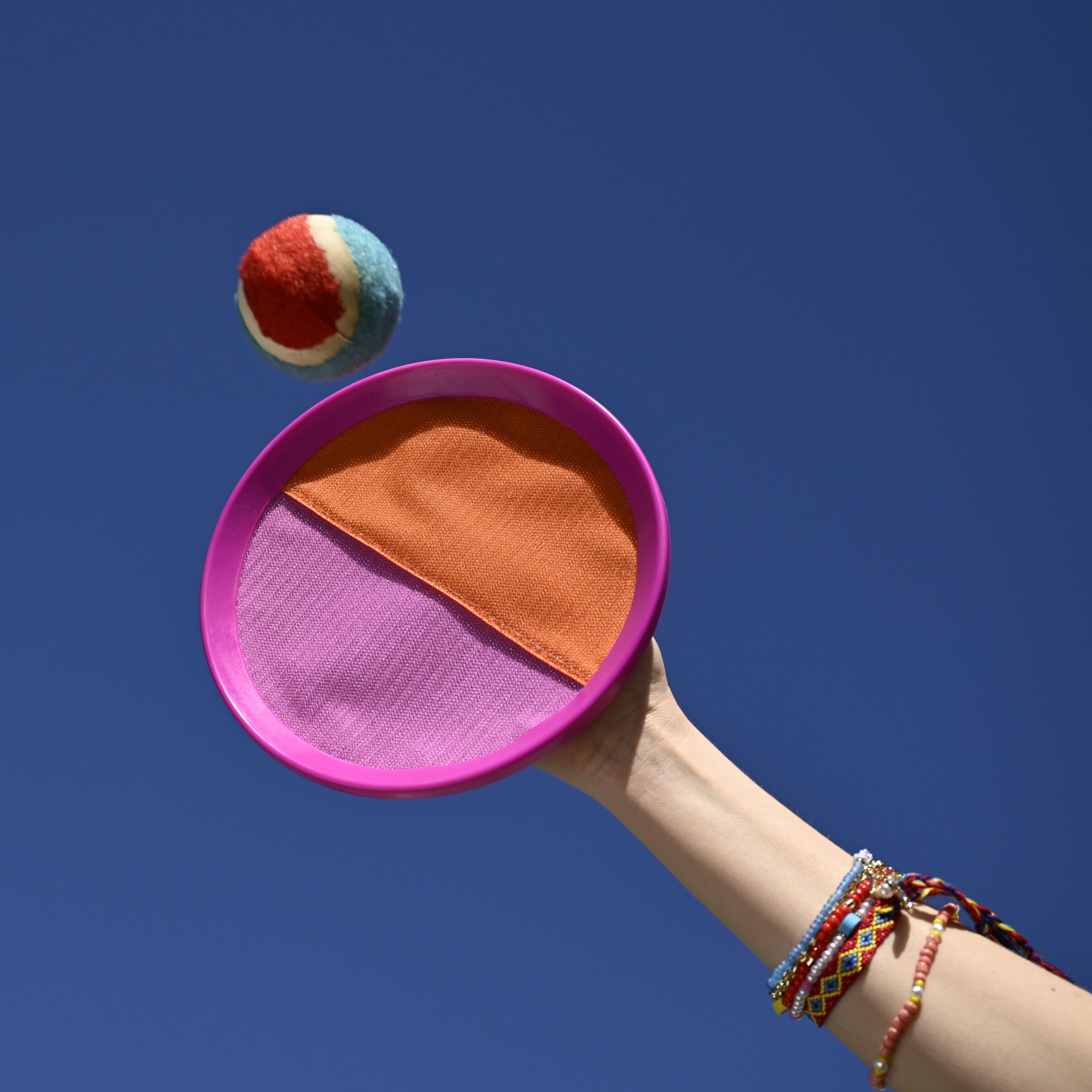 Fun The Sun Toss N' Stick Ball Set