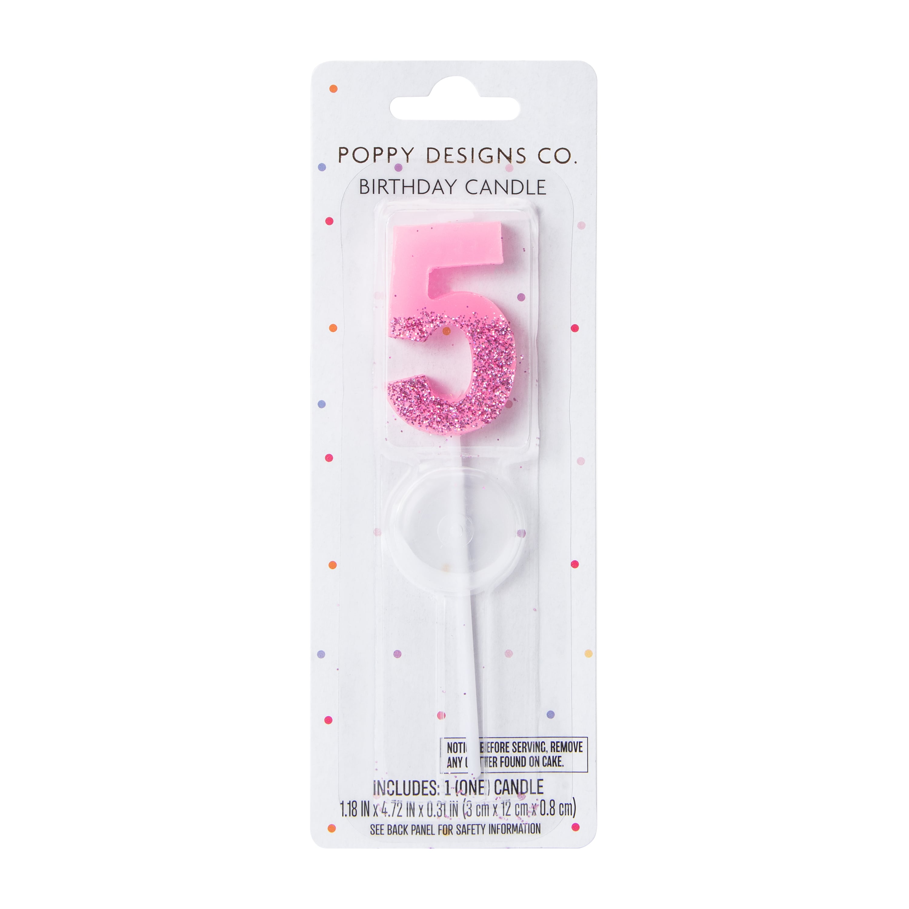 Numbers Birthday Candle