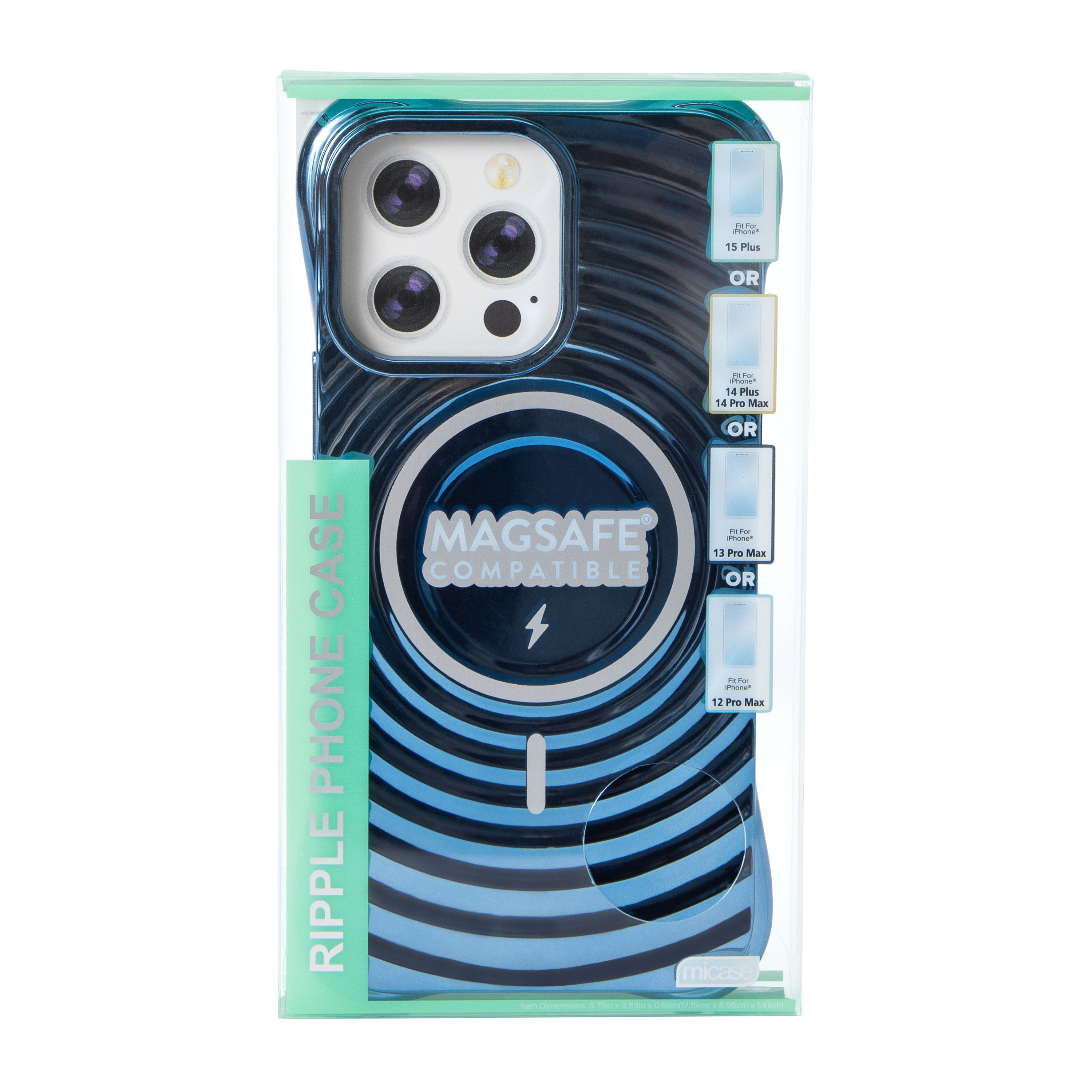 Micase Magsafe iPhone 15 Plus® Ripple Case